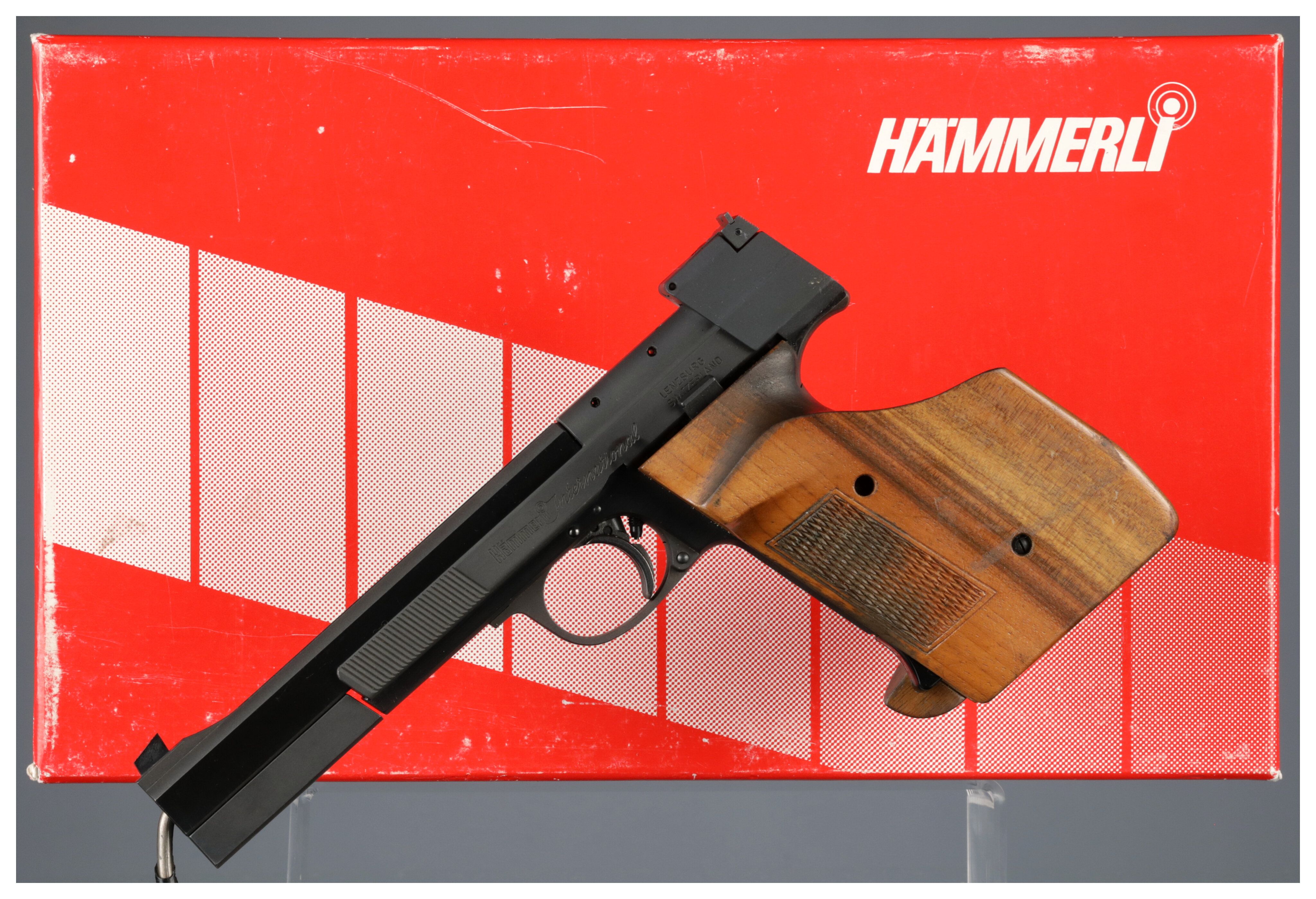 Hammerli Model 208 Semi-Automatic Pistol with Box | Rock Island Auction