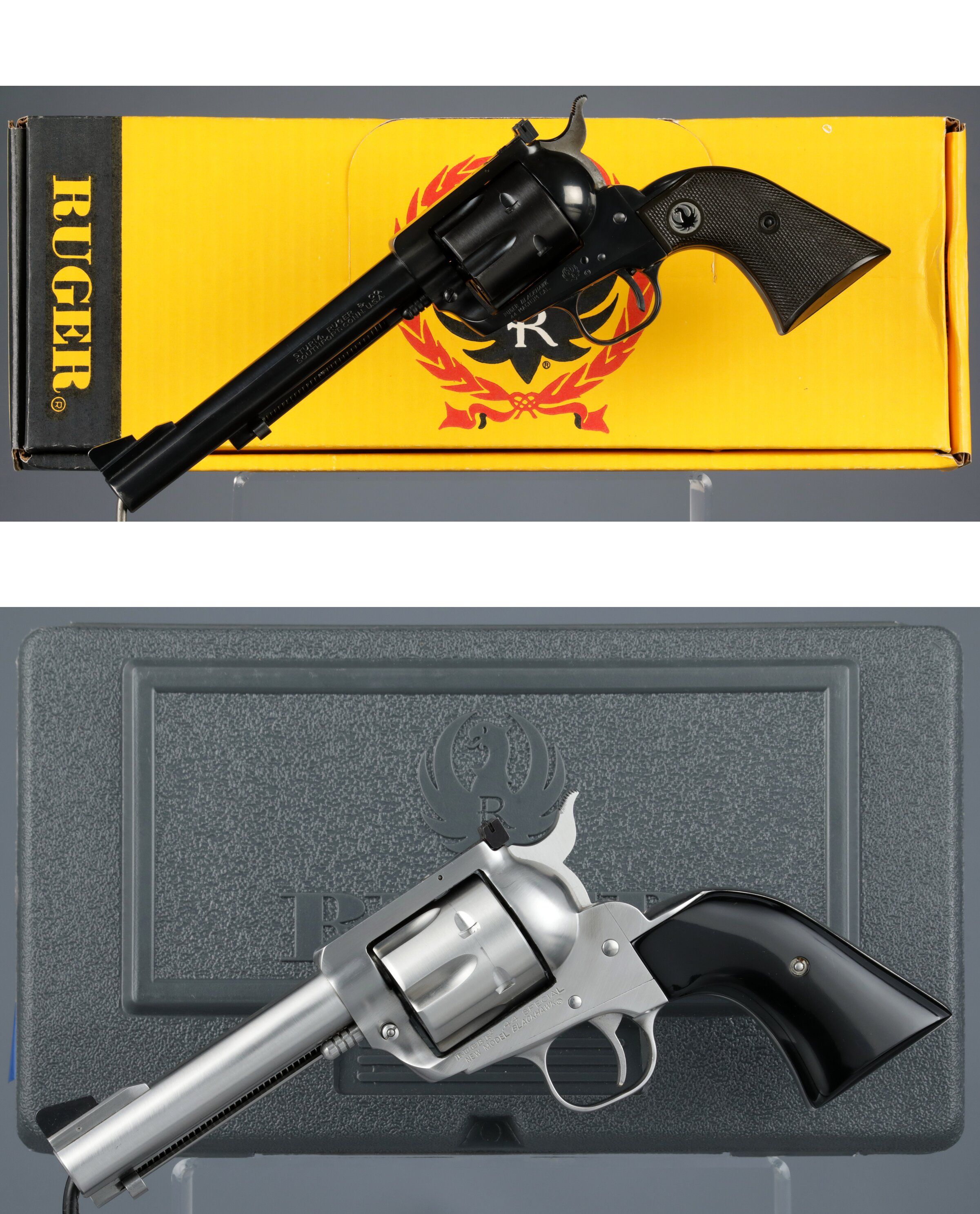 two-ruger-blackhawk-single-action-revolvers-rock-island-auction