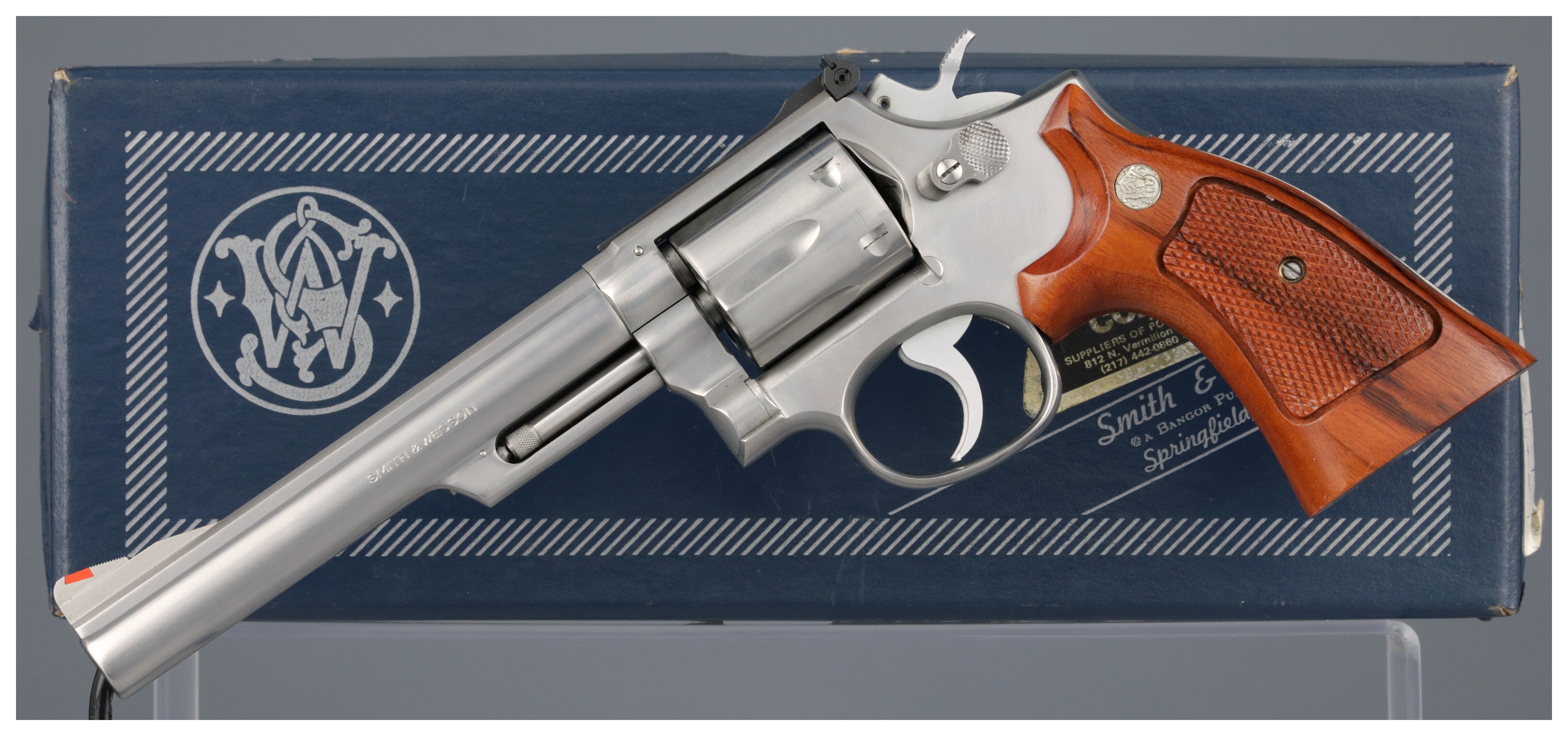 Smith & Wesson Model 66-1 Double Action Revolver with Box