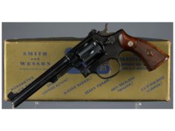 Smith & Wesson K-38 Combat Masterpiece Revolver with Gold Box