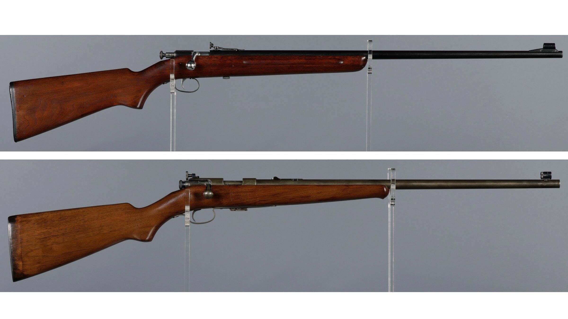 Two Winchester Bolt Action Rimfire Rifles | Rock Island Auction