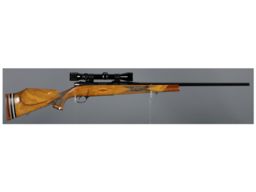Weatherby Mark V Left Handed Bolt Action Rifle with Scope
