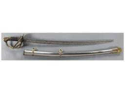 Cavalry Style Sword with Scabbard
