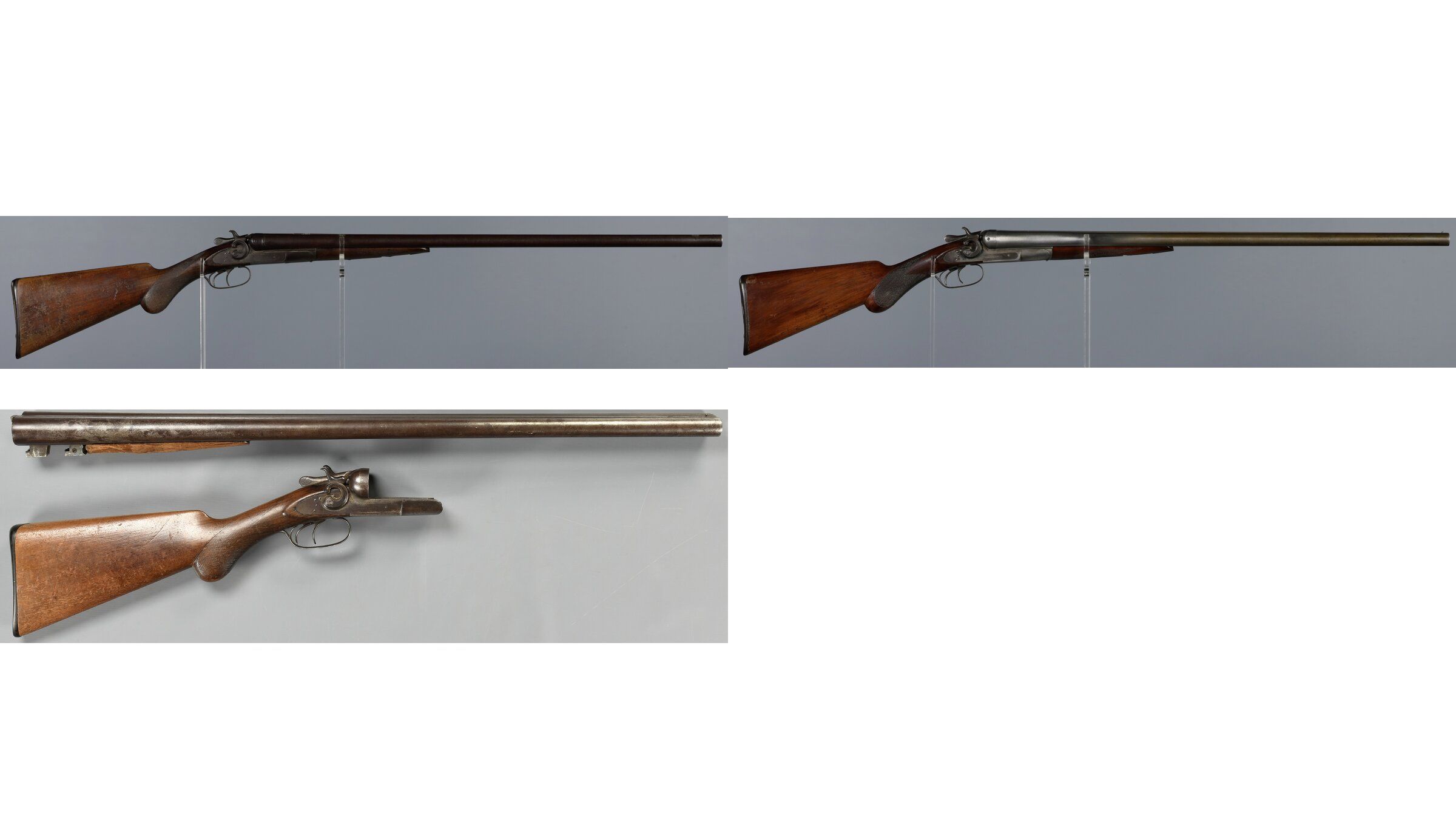 Three Remington Model 1889 Double Barrel Hammer Shotguns Rock Island Auction