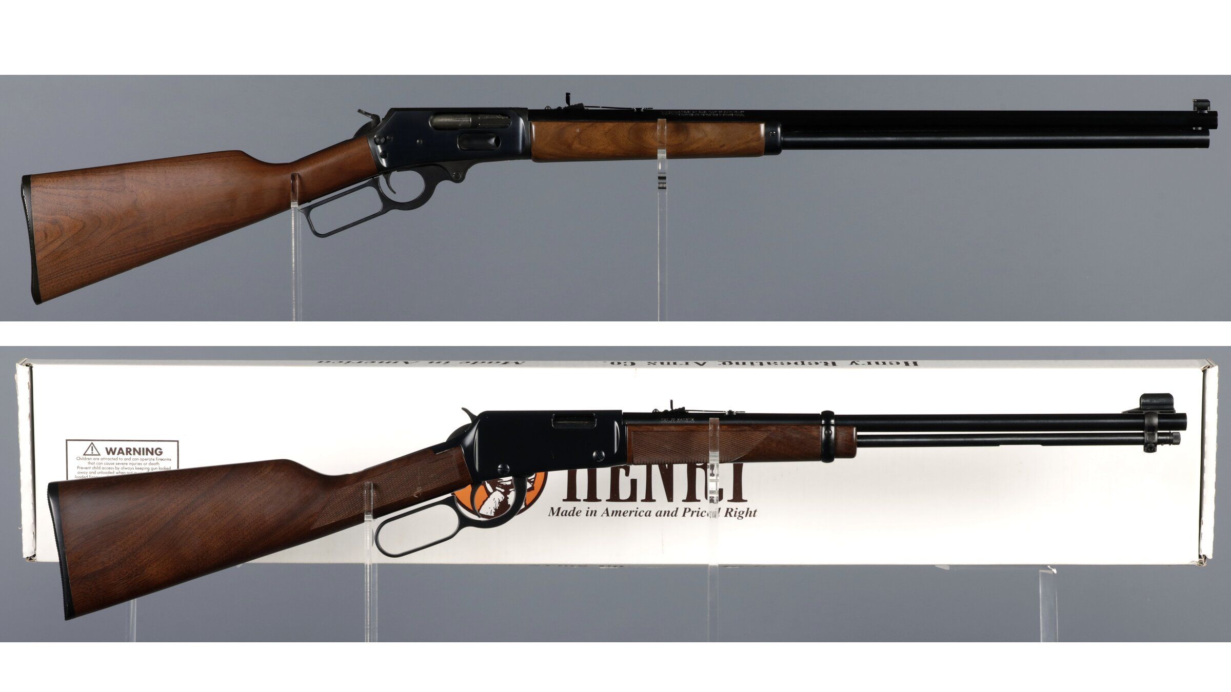 Two Lever Action Rifles | Rock Island Auction