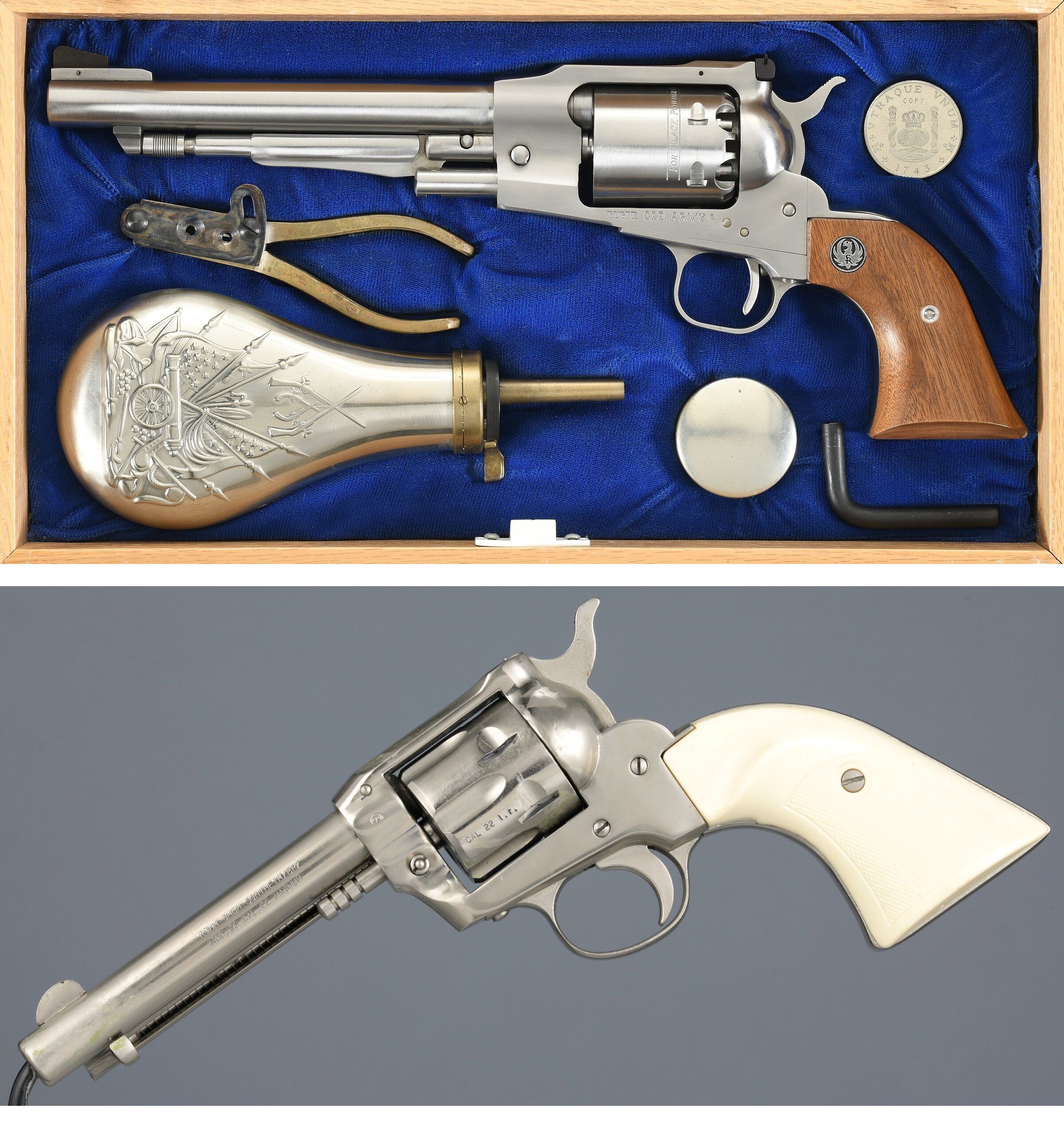 Two Revolvers | Rock Island Auction