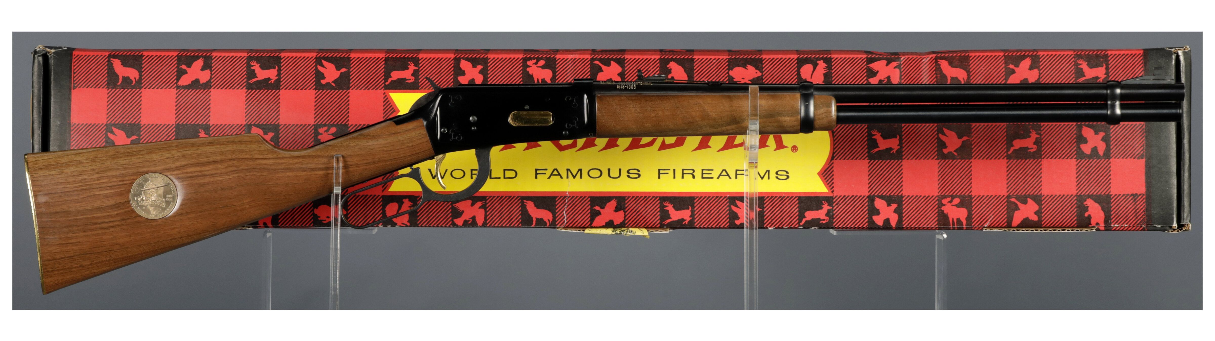 Winchester Model 94 Illinois Sesquicentennial Lever Action Rifle Rock