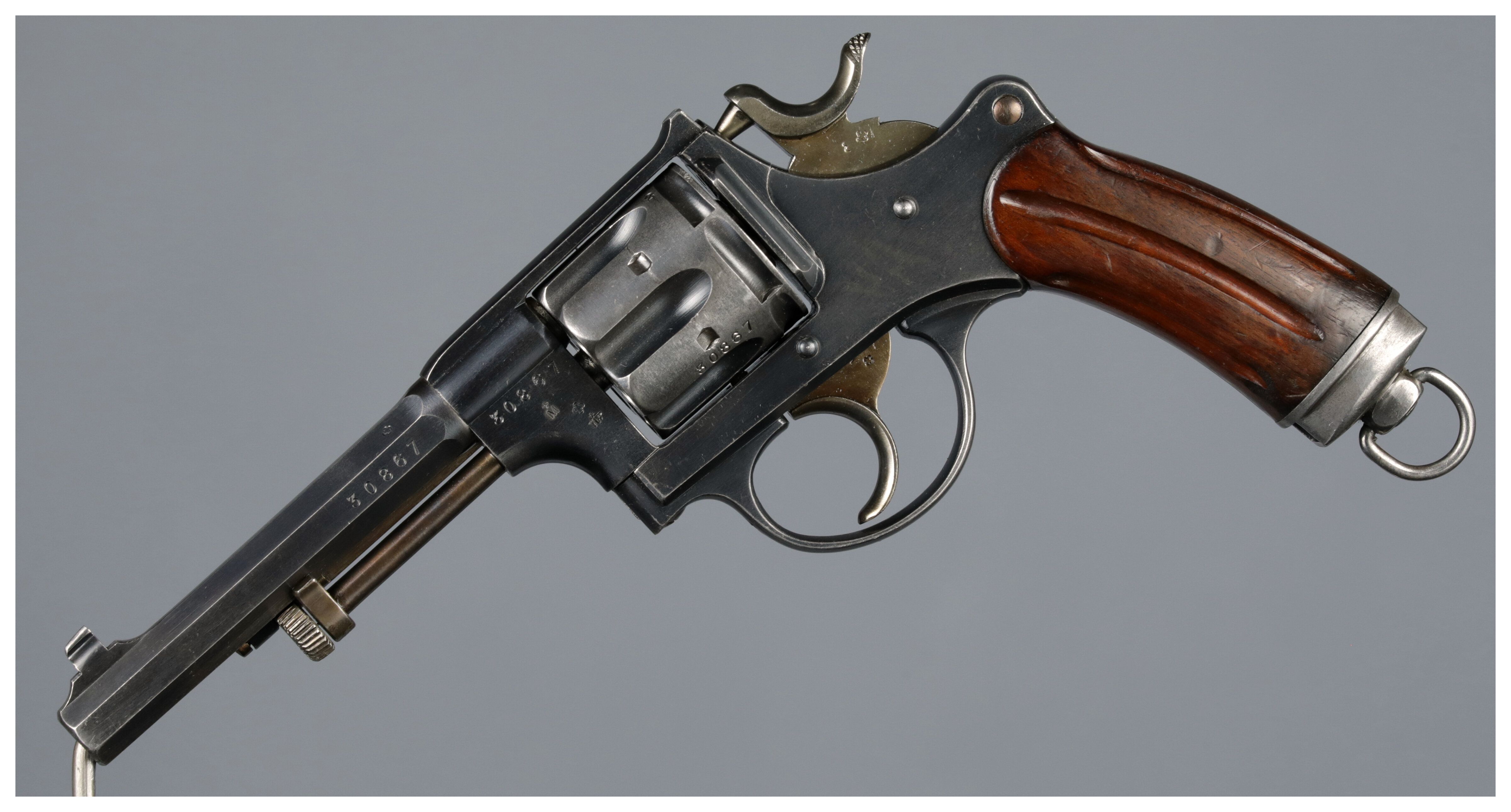 Swiss Model 1882 Schmidt-Rubin Double Action Revolver | Rock Island Auction