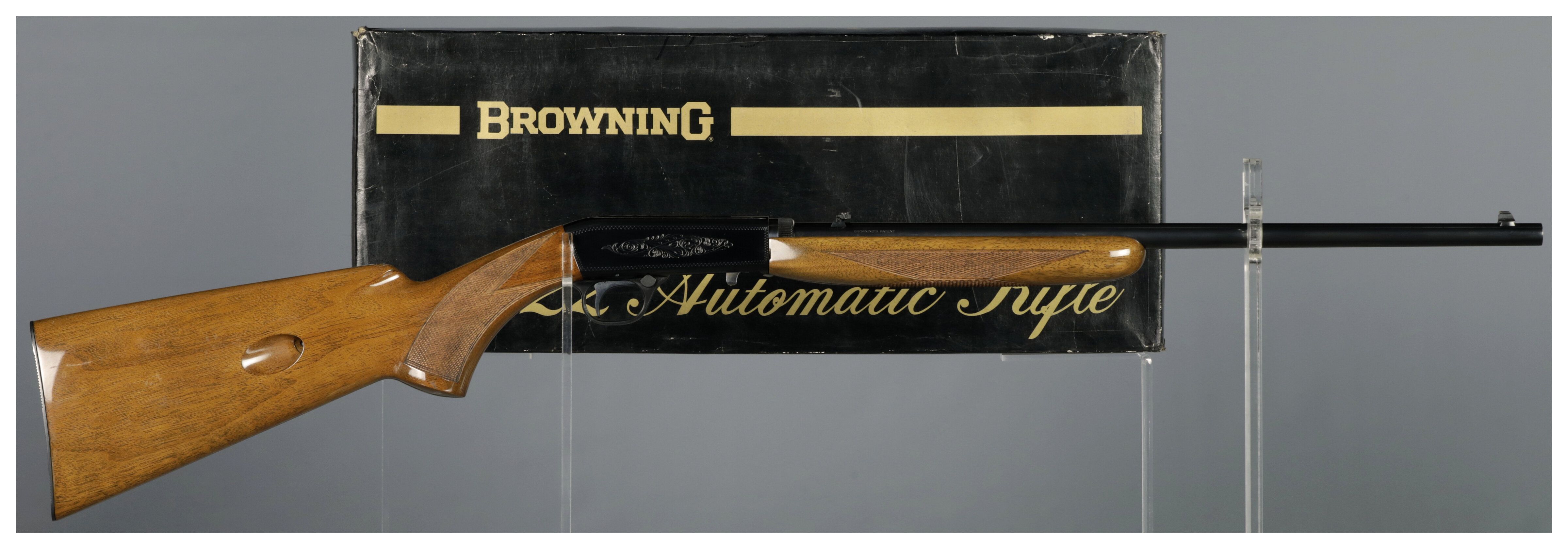 Belgian Browning .22 Semi-Automatic Rifle with Box | Rock Island Auction