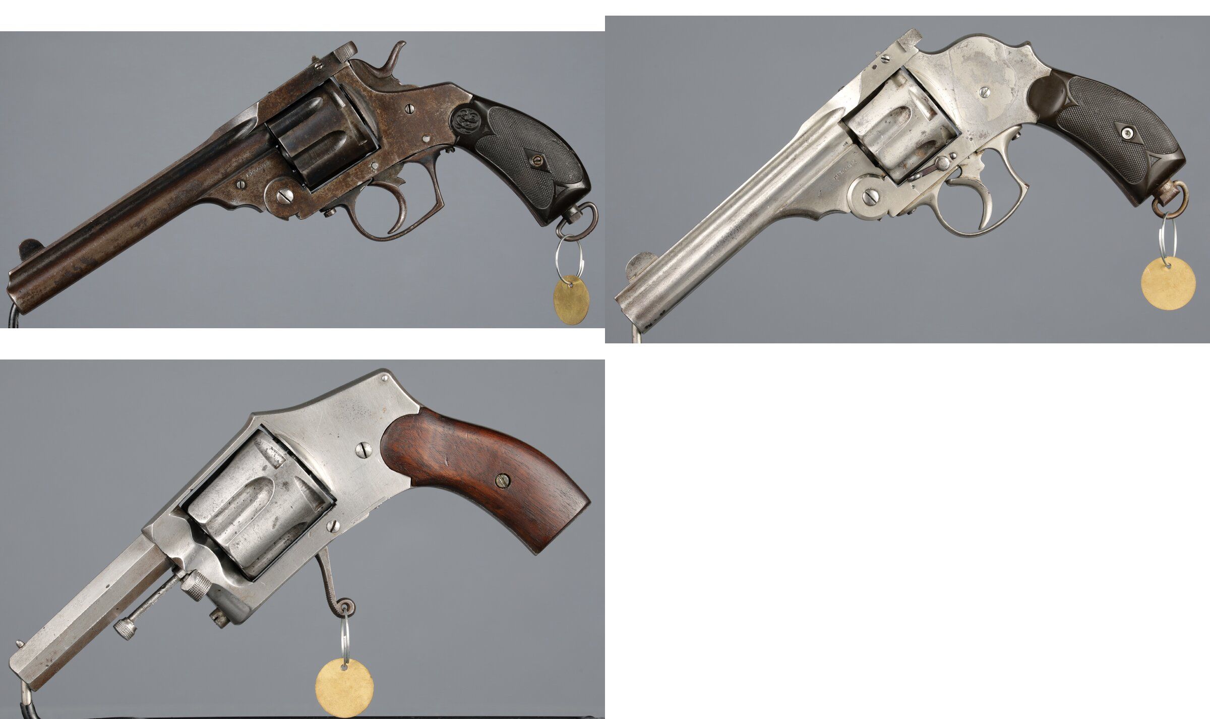 Three European Double Action Revolvers | Rock Island Auction