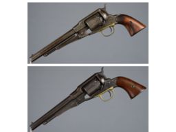Two E. Remington & Sons New Model Percussion Revolvers