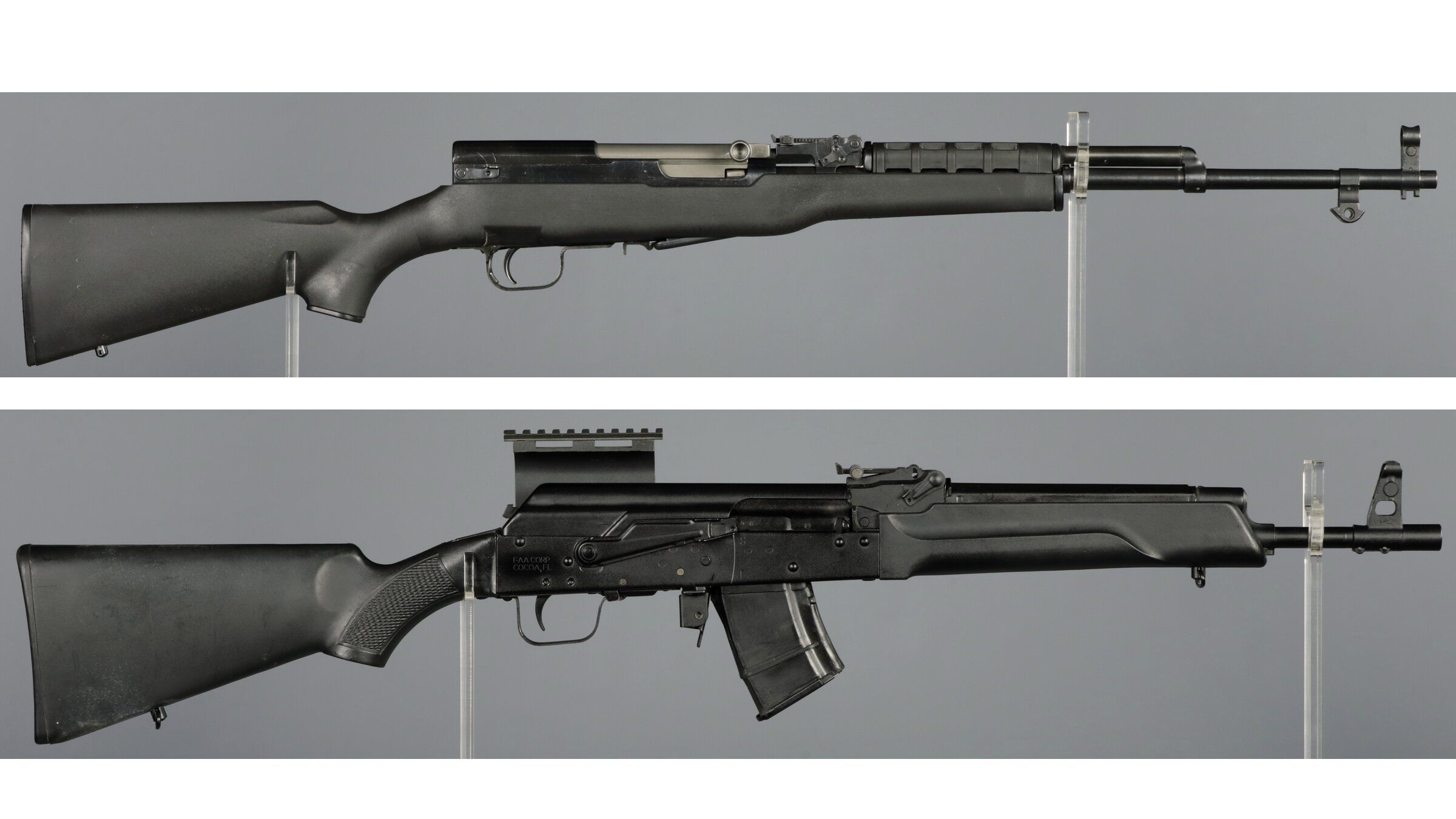 Two Semi-Automatic Rifles | Rock Island Auction