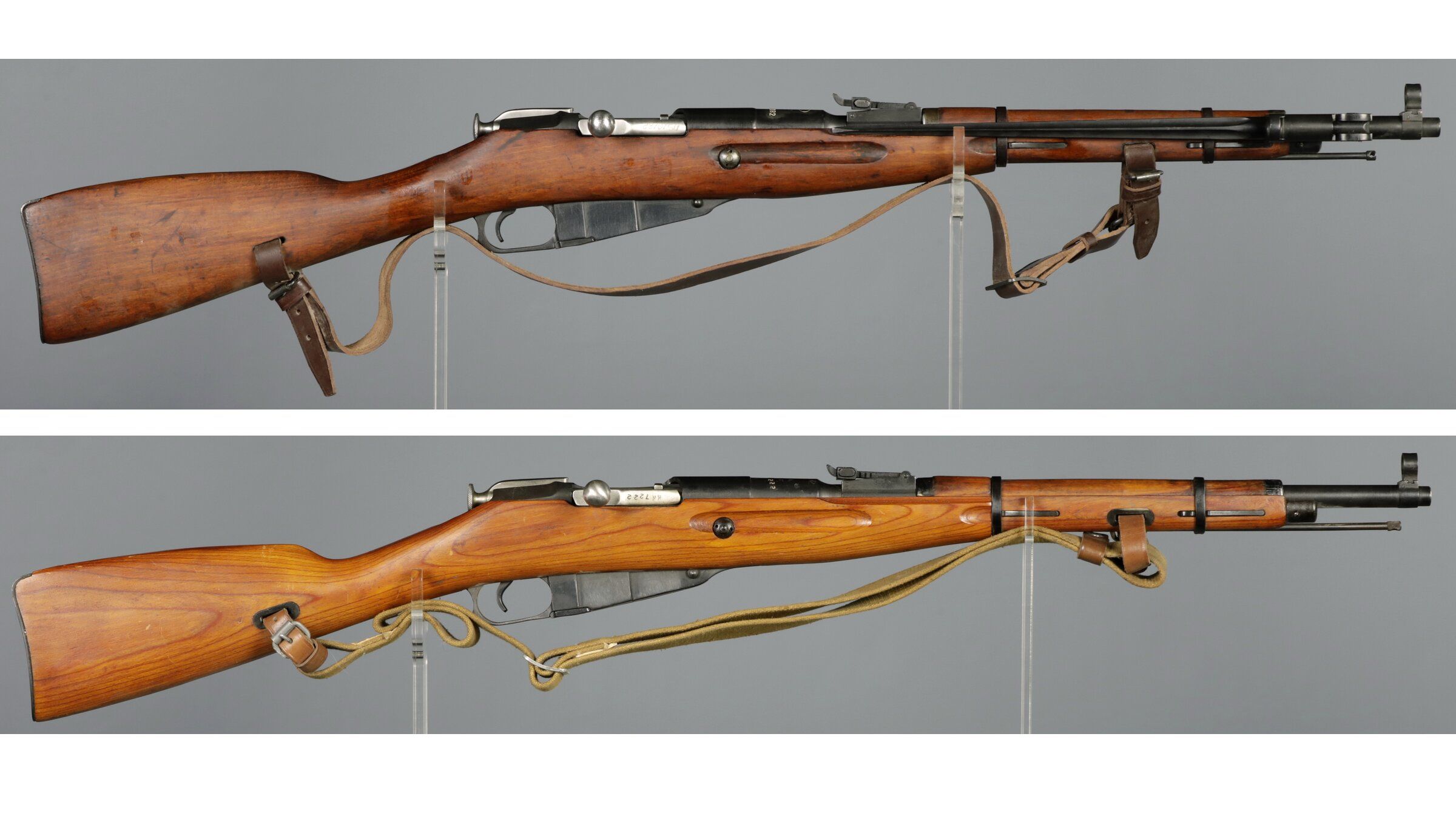 Two Mosin-Nagant Bolt Pattern Action Carbines | Rock Island Auction