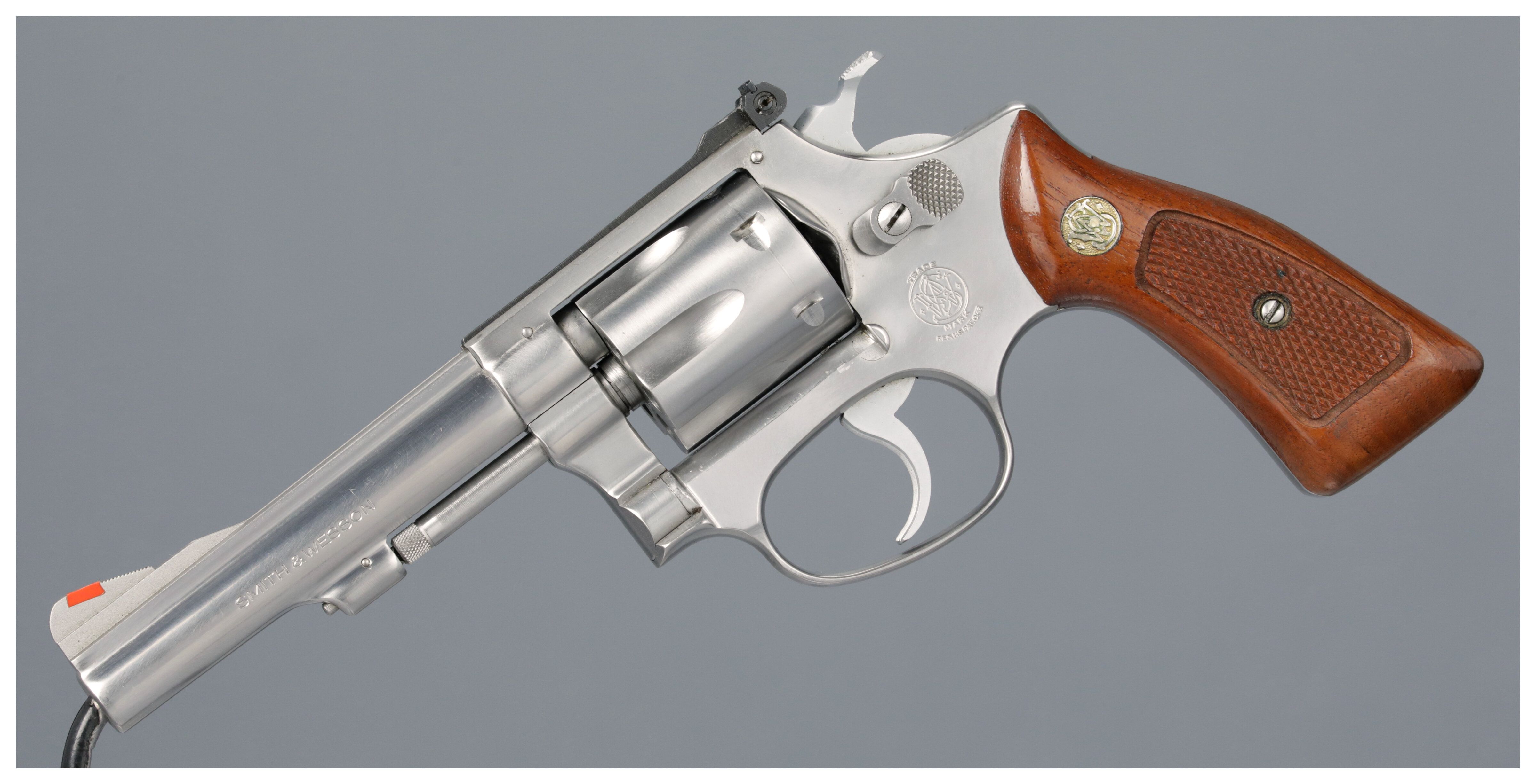 Smith And Wesson Model 63 Double Action Revolver Rock Island Auction 