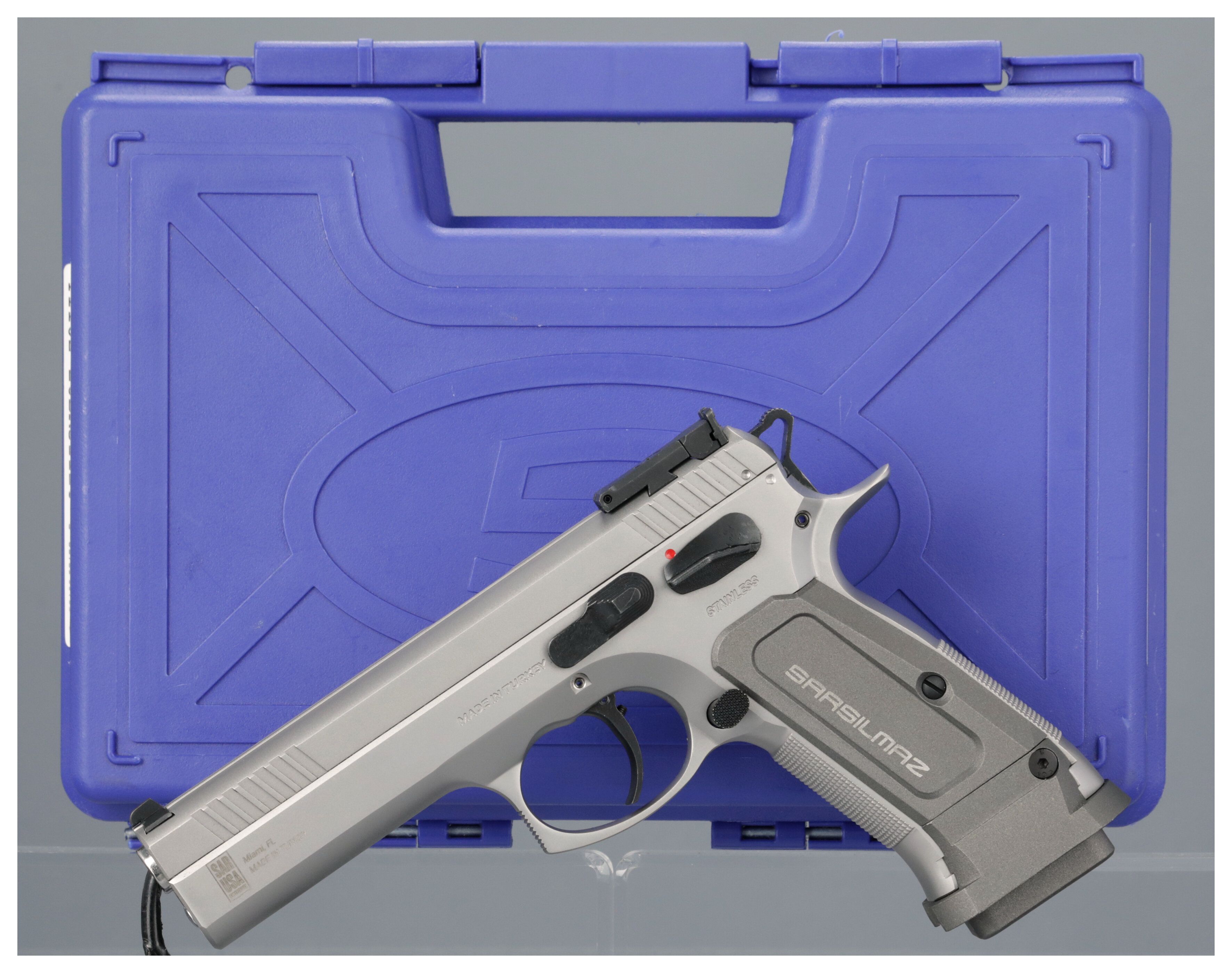 Sarsilmaz Model K-12 Sport Semi-Automatic Pistol with Case | Rock ...