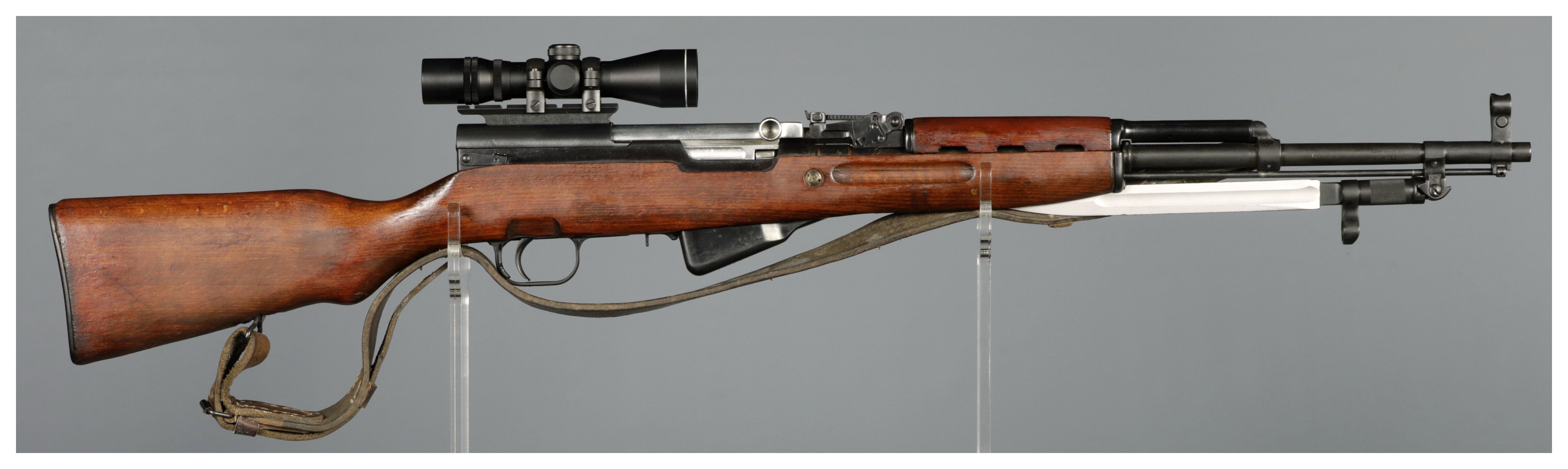 Romanian Cugir M56 SKS Semi-Automatic Rifle with Scope | Rock Island ...