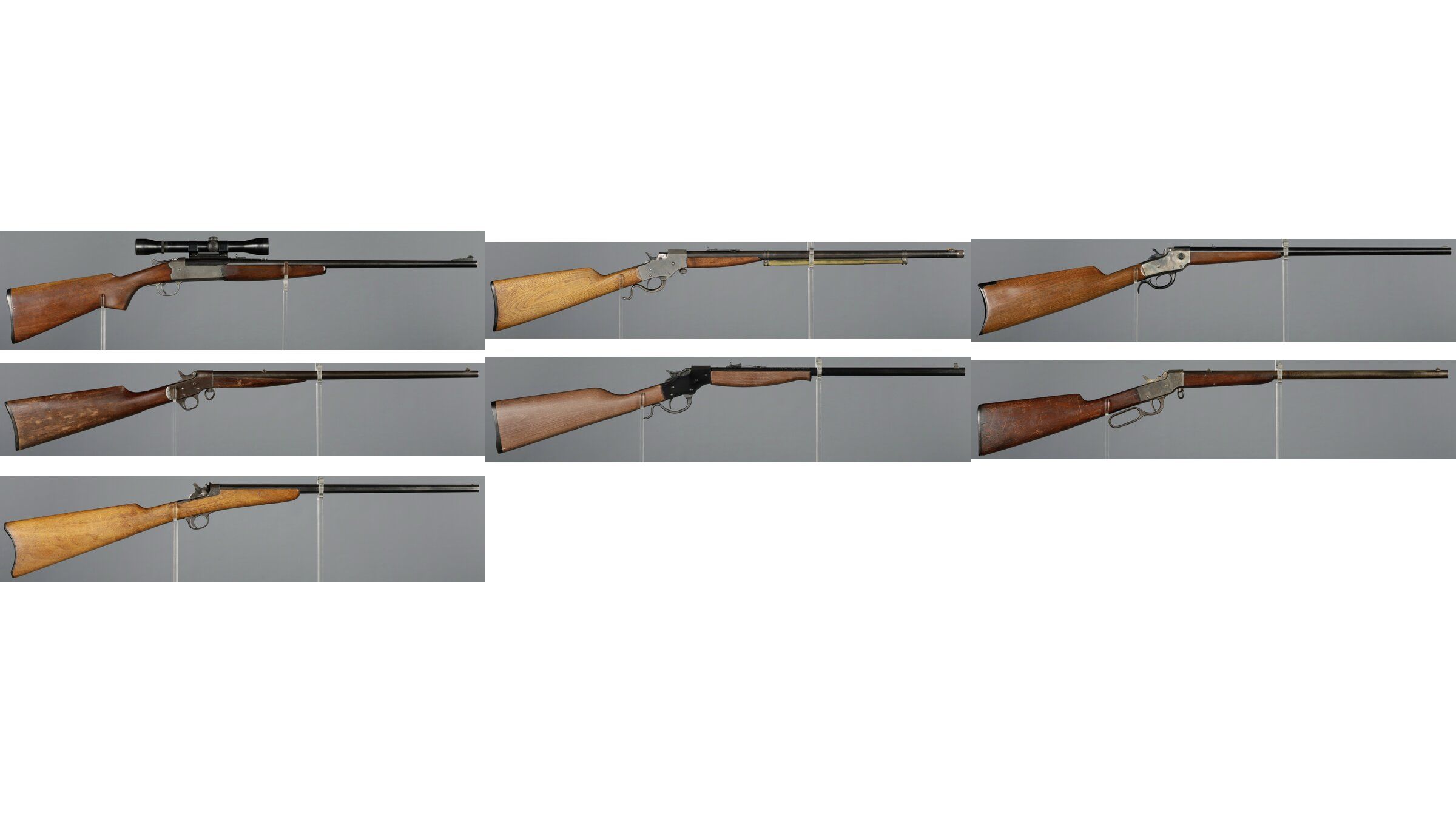 Seven Shot Rifle Seven Single Shot Rifles | Rock Island Auction