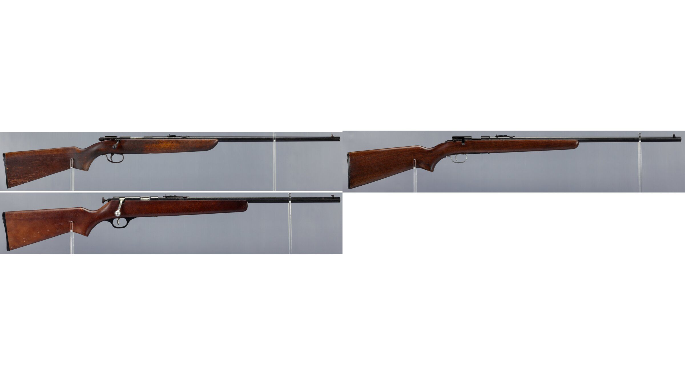 Three American Rimfire Bolt Action Rifles | Rock Island Auction