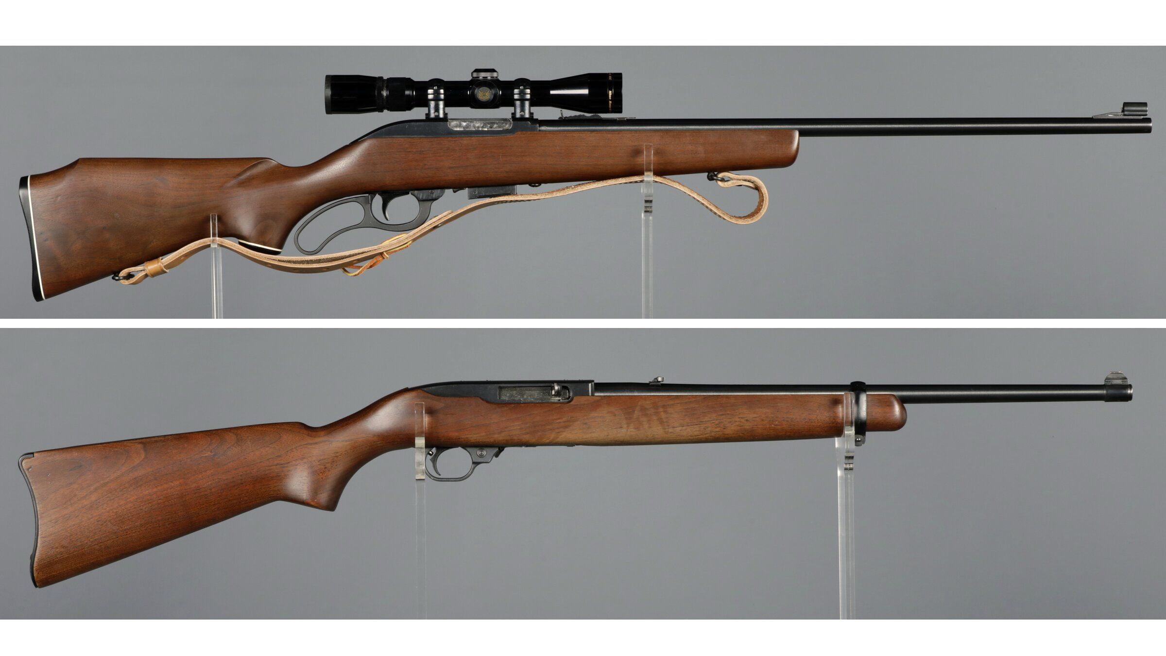 Two Semi-Automatic Rifles | Rock Island Auction
