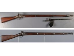 Two U.S. Percussion Long Guns