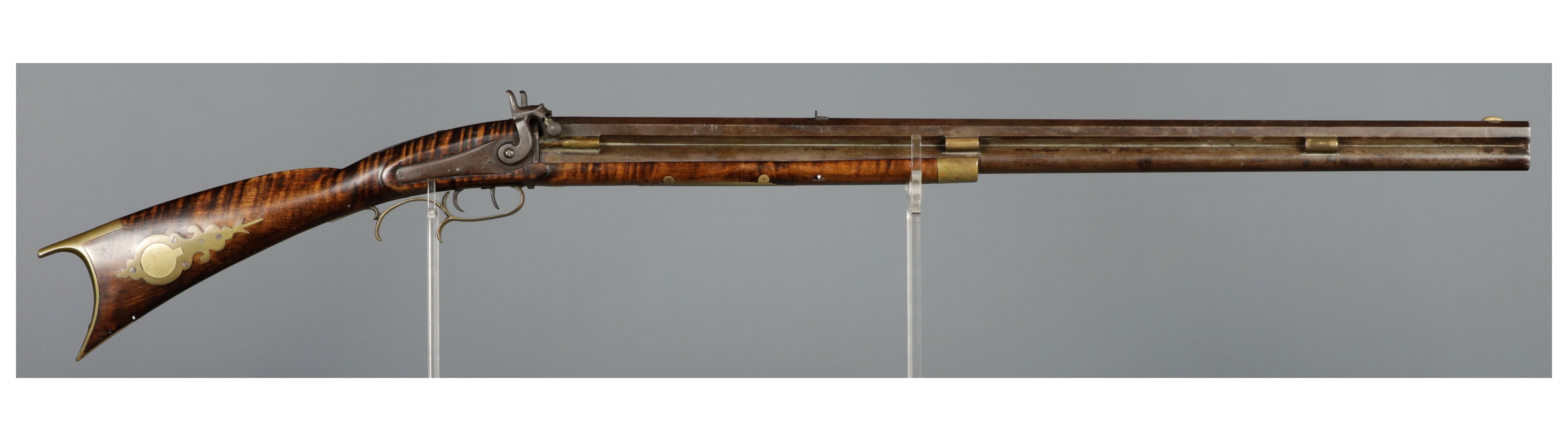 Unmarked Over/Under Percussion Combination Gun | Rock Island Auction