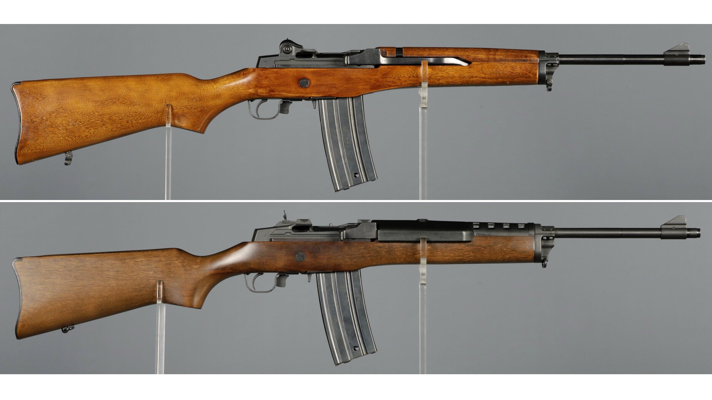 Semi Auto Rifle Two Ruger Semi-Automatic Rifles | Rock Island Auction