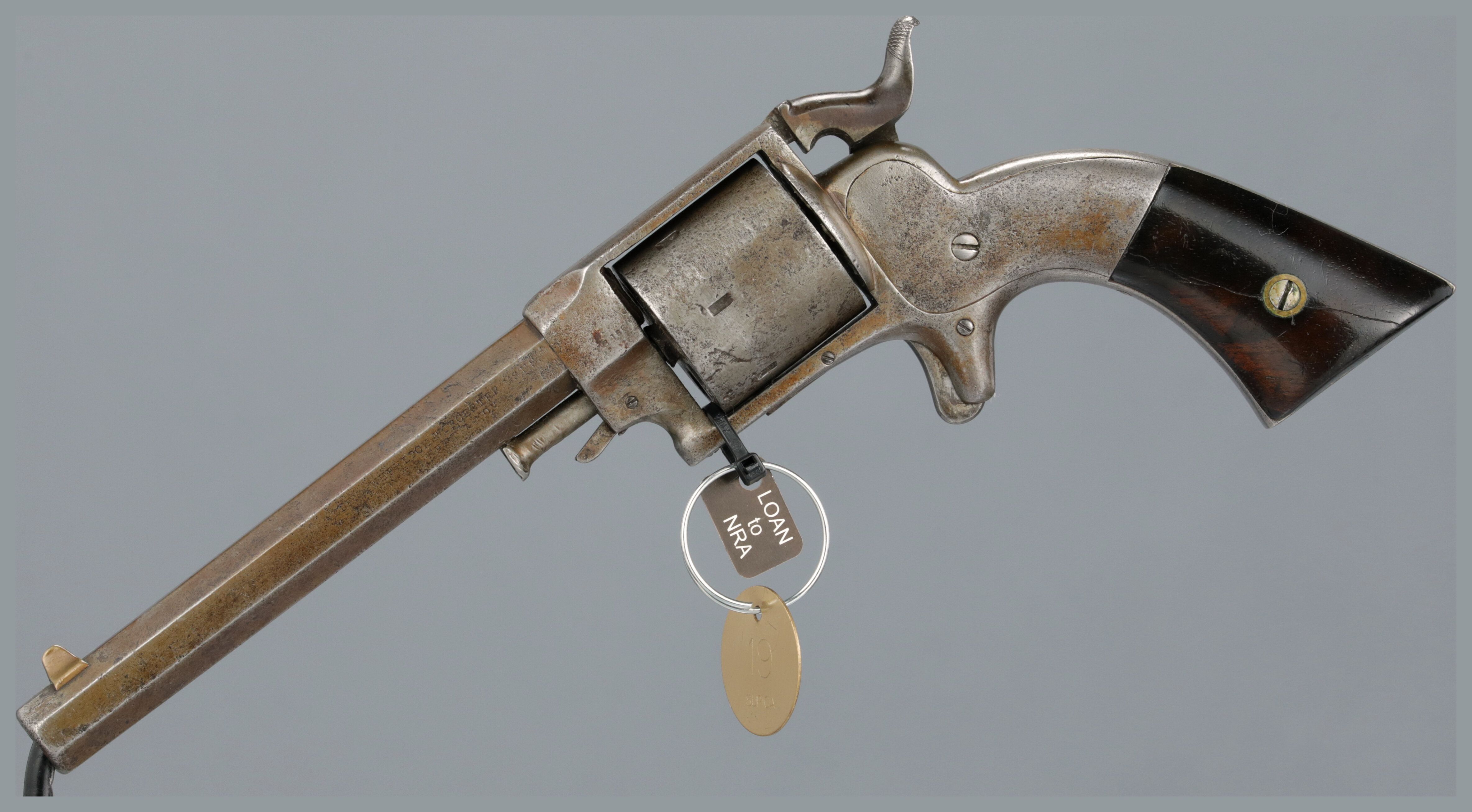 Serial No. 1 Allen & Wheellock Side Hammer Revolver | Rock Island Auction