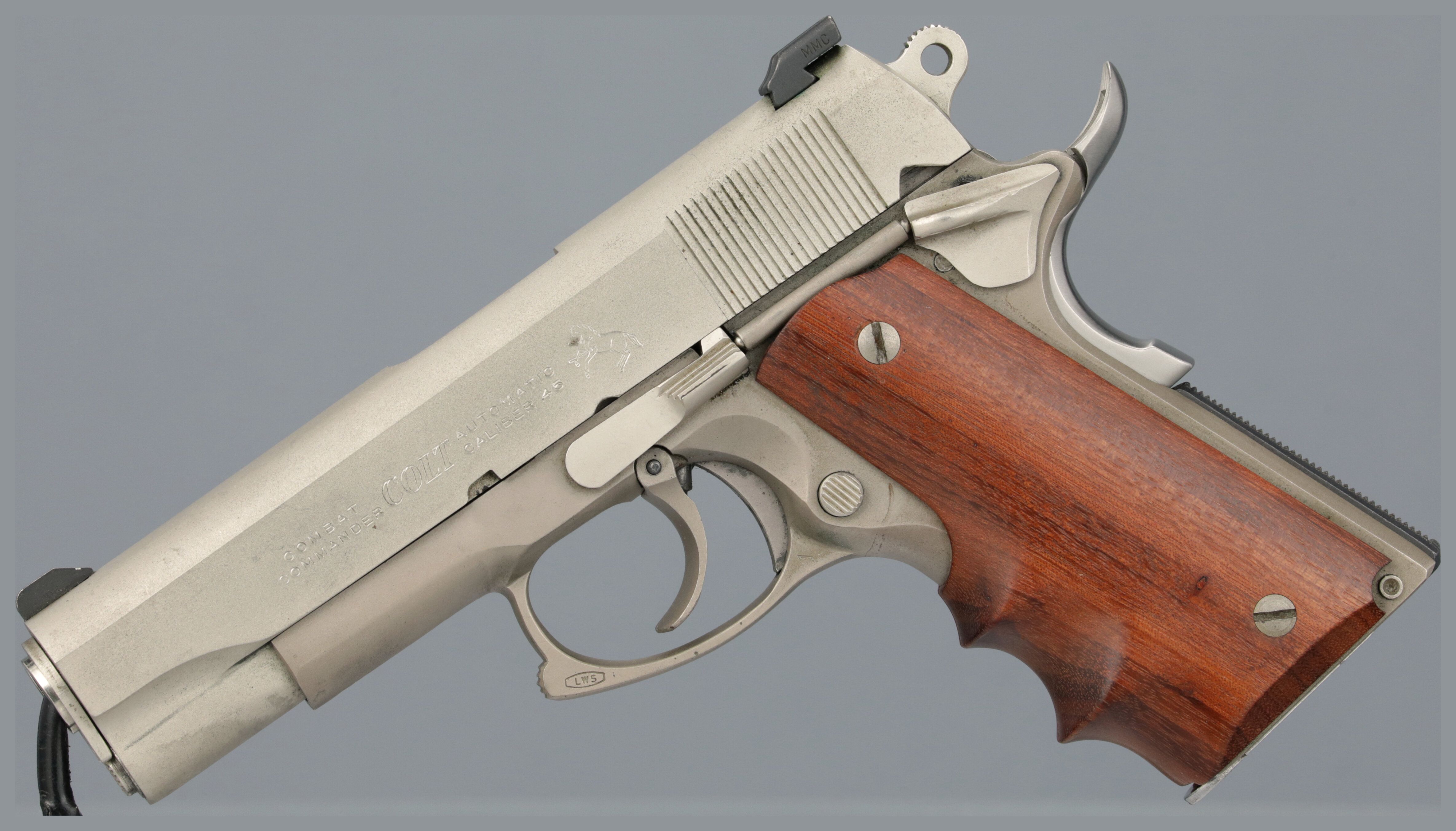 Rare Seecamp DA Conversion Colt Combat Commander Pistol