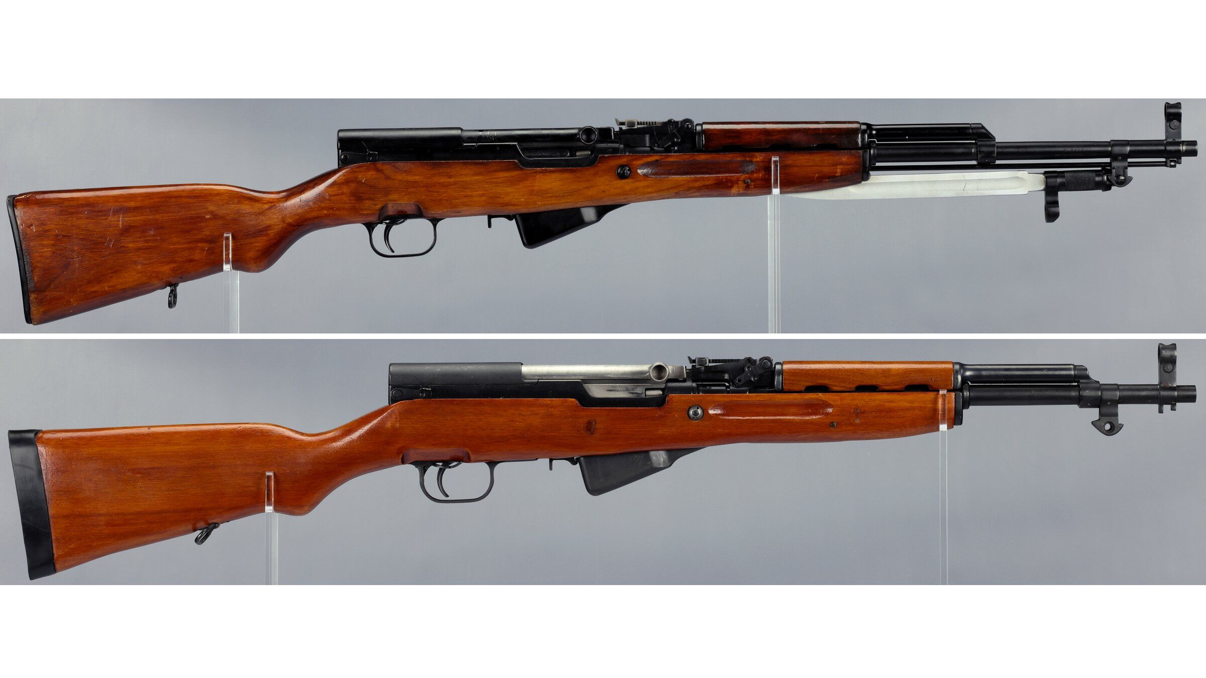 Two SKS Semi-Automatic Rifles | Rock Island Auction