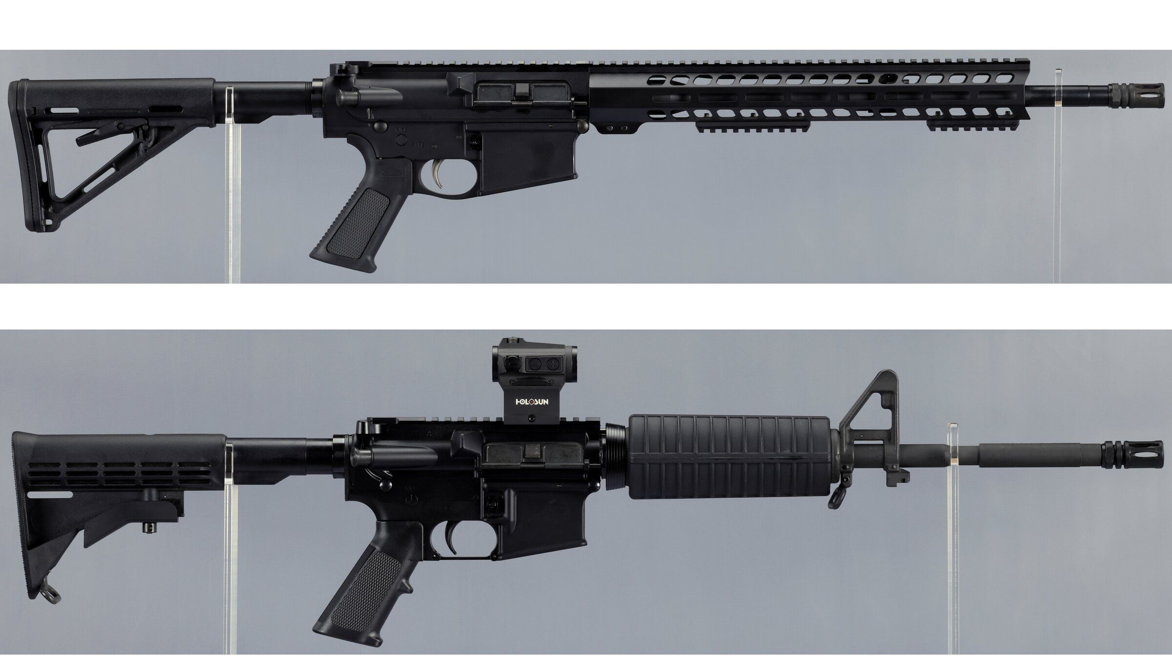 Two Palmetto State Armory SemiAutomatic Rifles Rock Island Auction