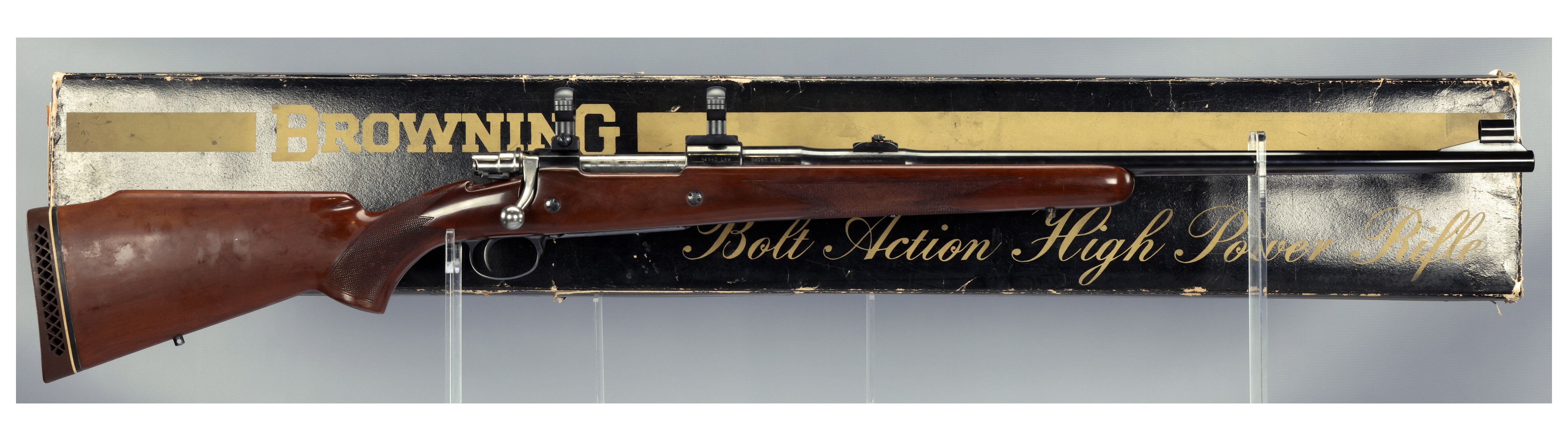 Browning HighPower Bolt Action Rifle with Box Rock Island Auction