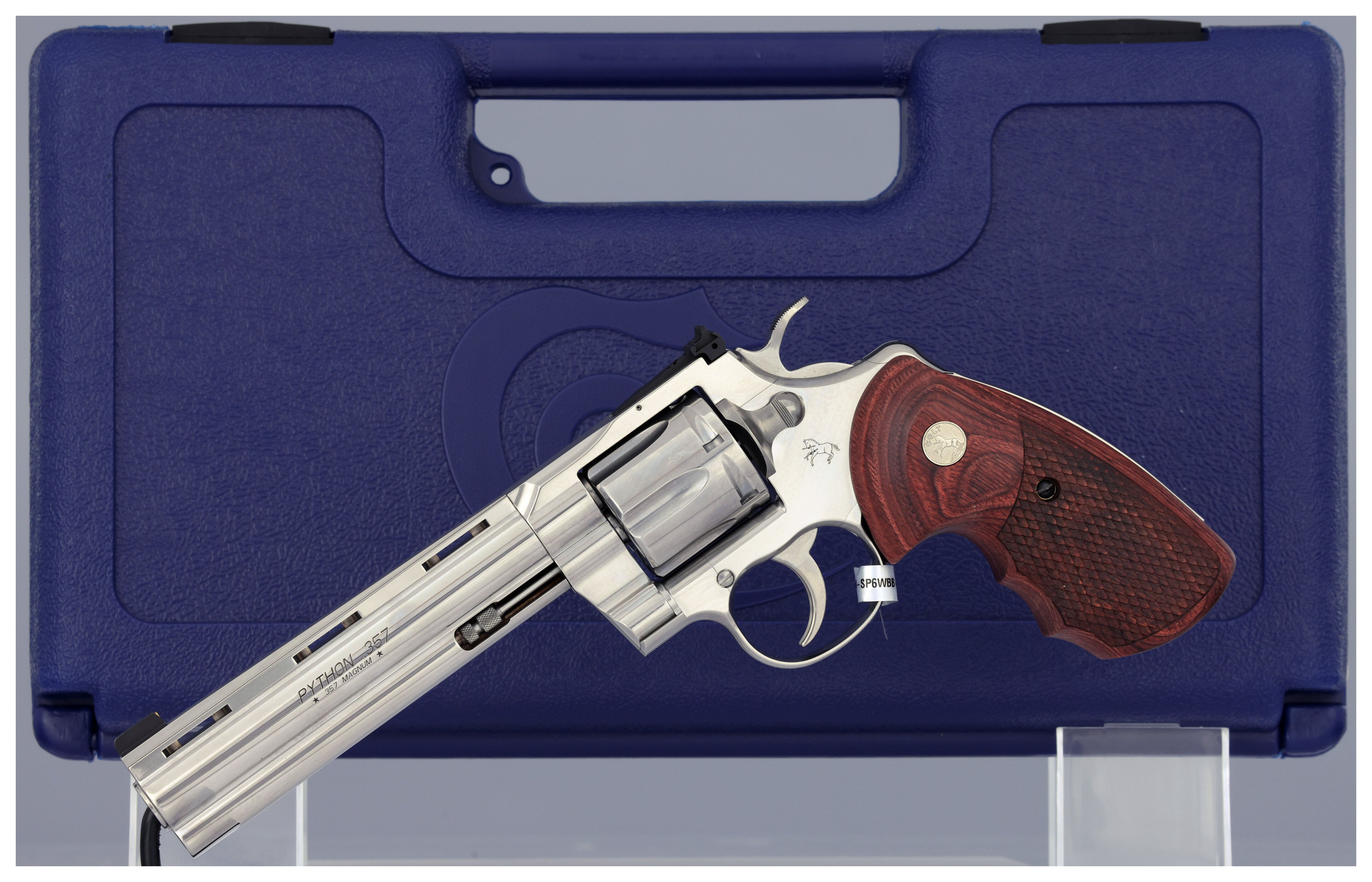 Colt Python Double Action Revolver with Case | Rock Island Auction