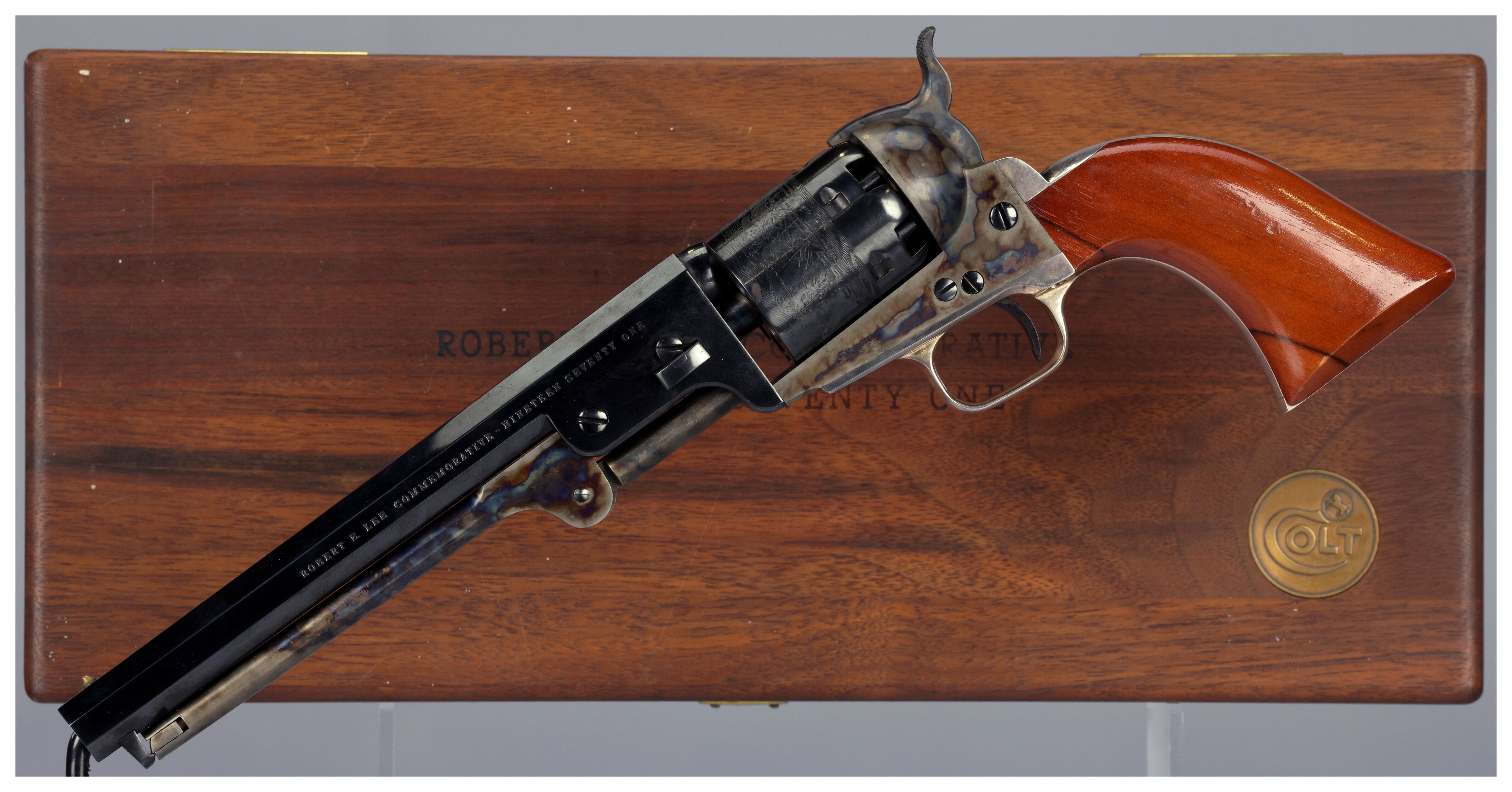 Colt 1851 Robert E. Lee Commemorative Revolver with Case Rock Island