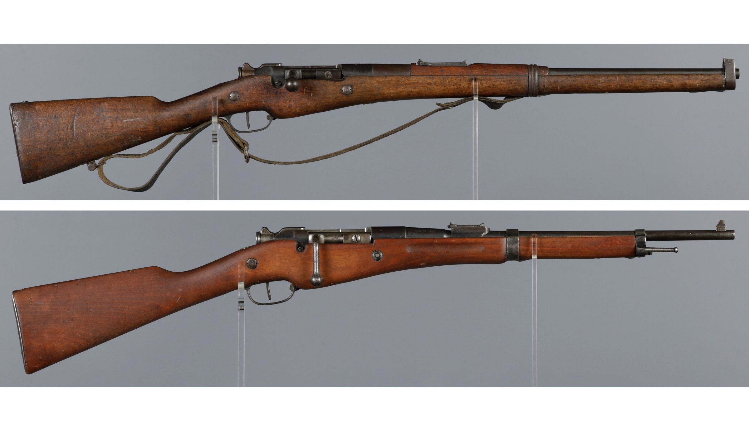 Two French Military Pattern Bolt Action Rifles | Rock Island Auction
