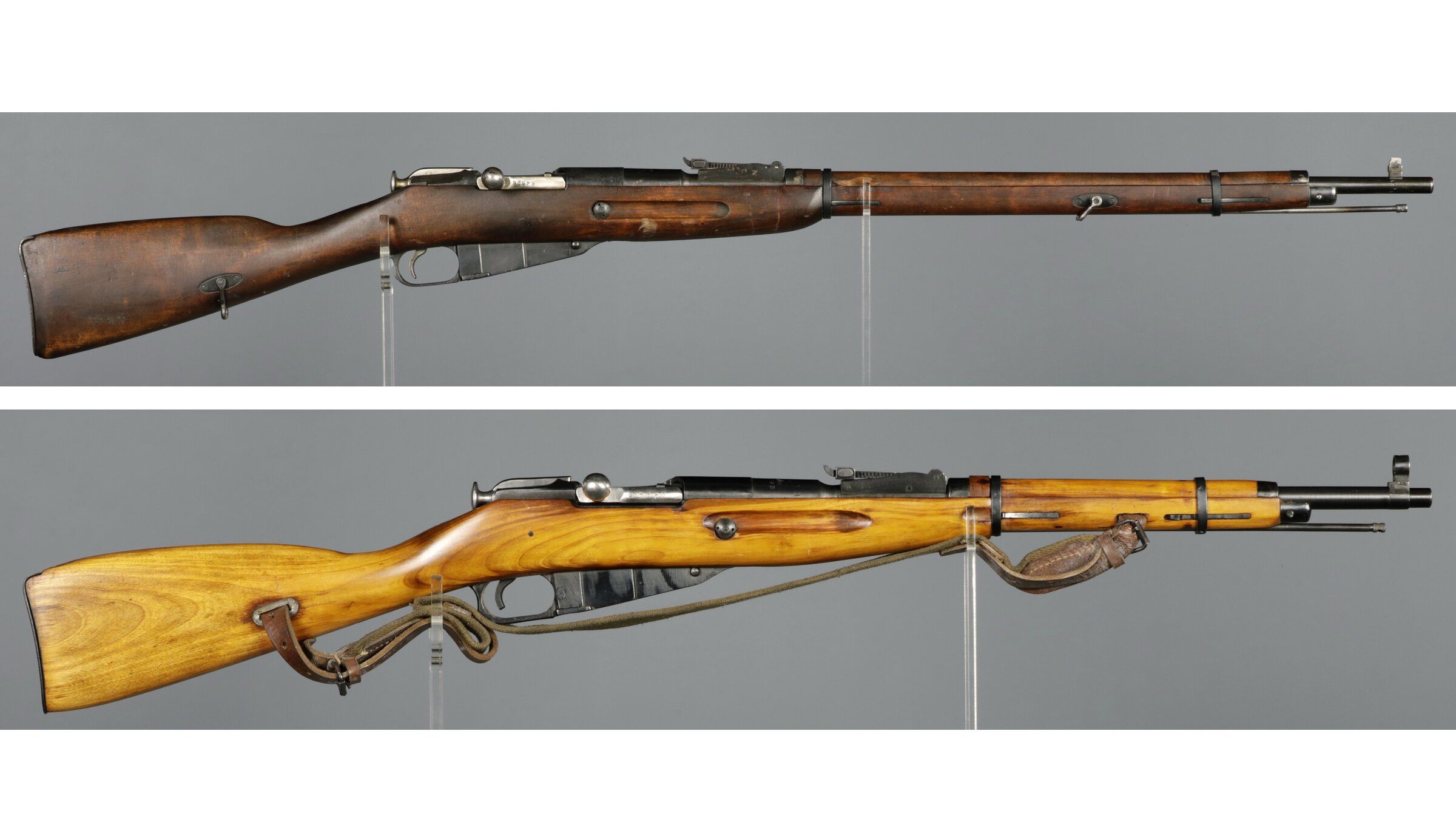 Two Mosin-Nagant Pattern Bolt Action Rifles | Rock Island Auction