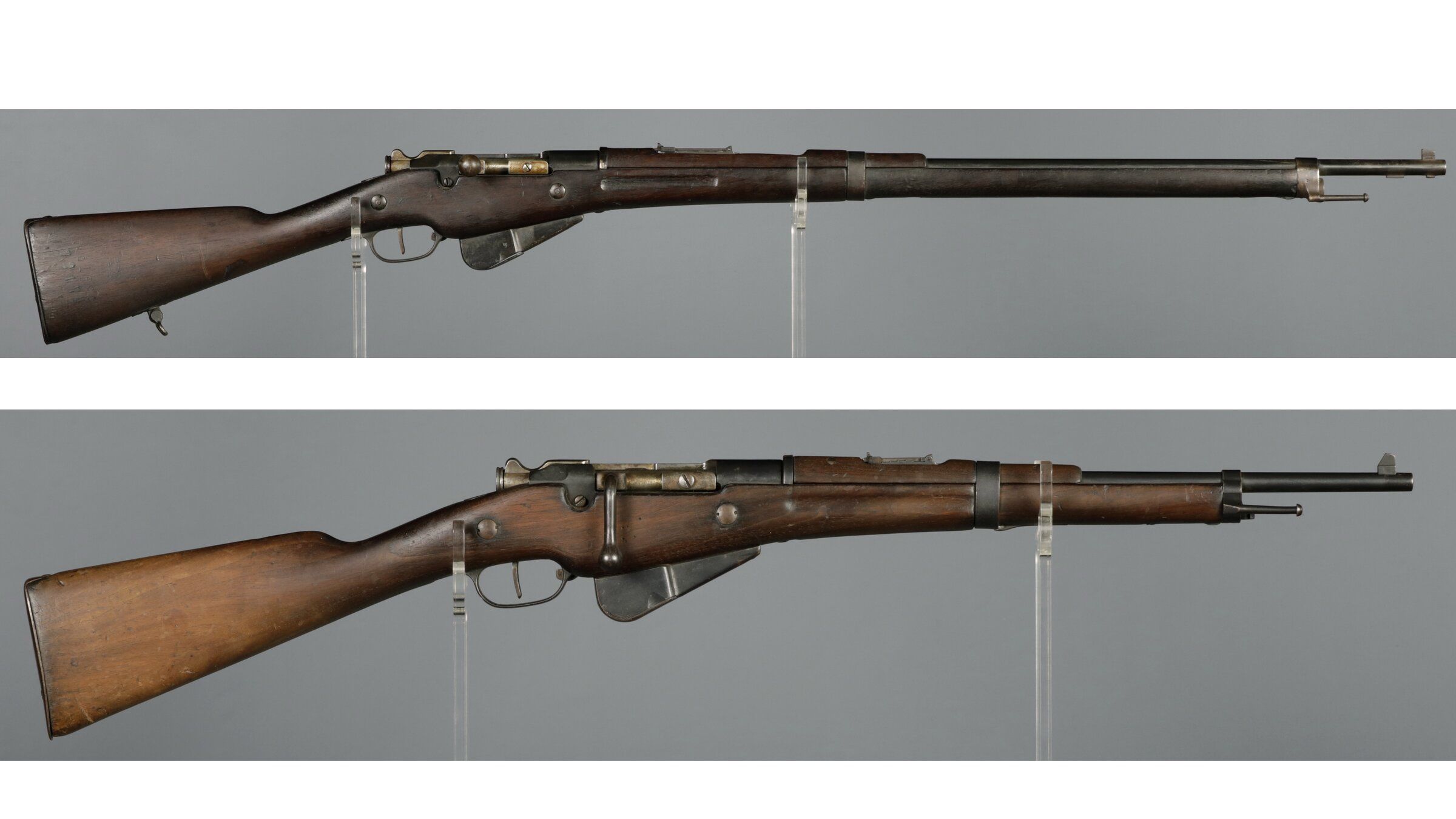 Two French Military Pattern Bolt Action Rifles | Rock Island Auction