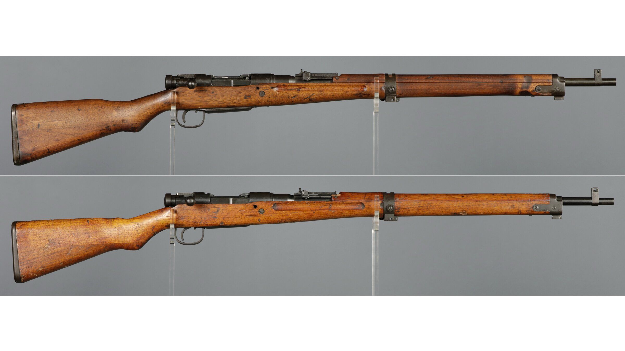 Two Japanese Type 99 Arisaka Bolt Action Rifles Rock Island Auction