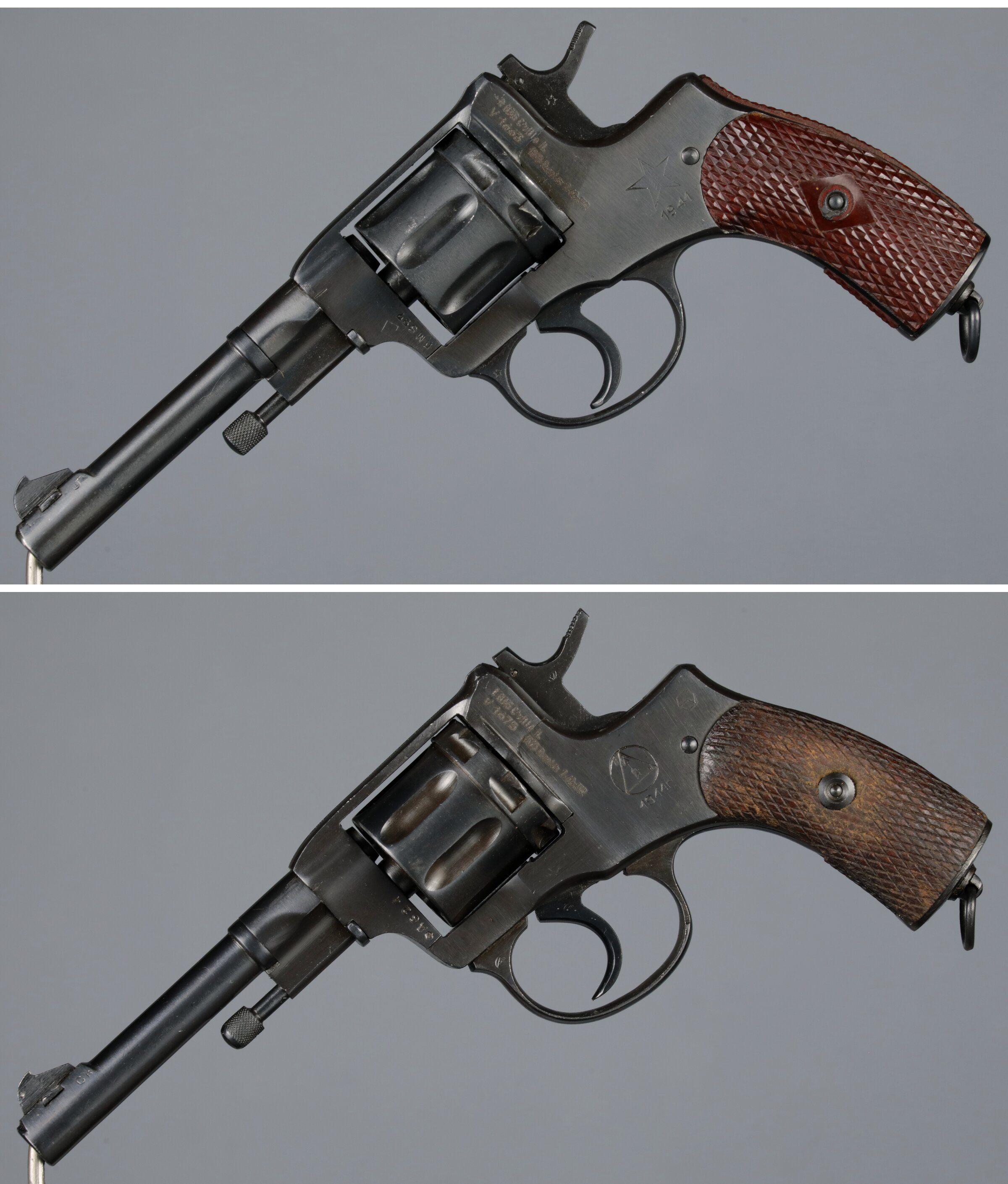 Two Soviet Model 1895 Nagant Double Action Revolvers | Rock Island Auction