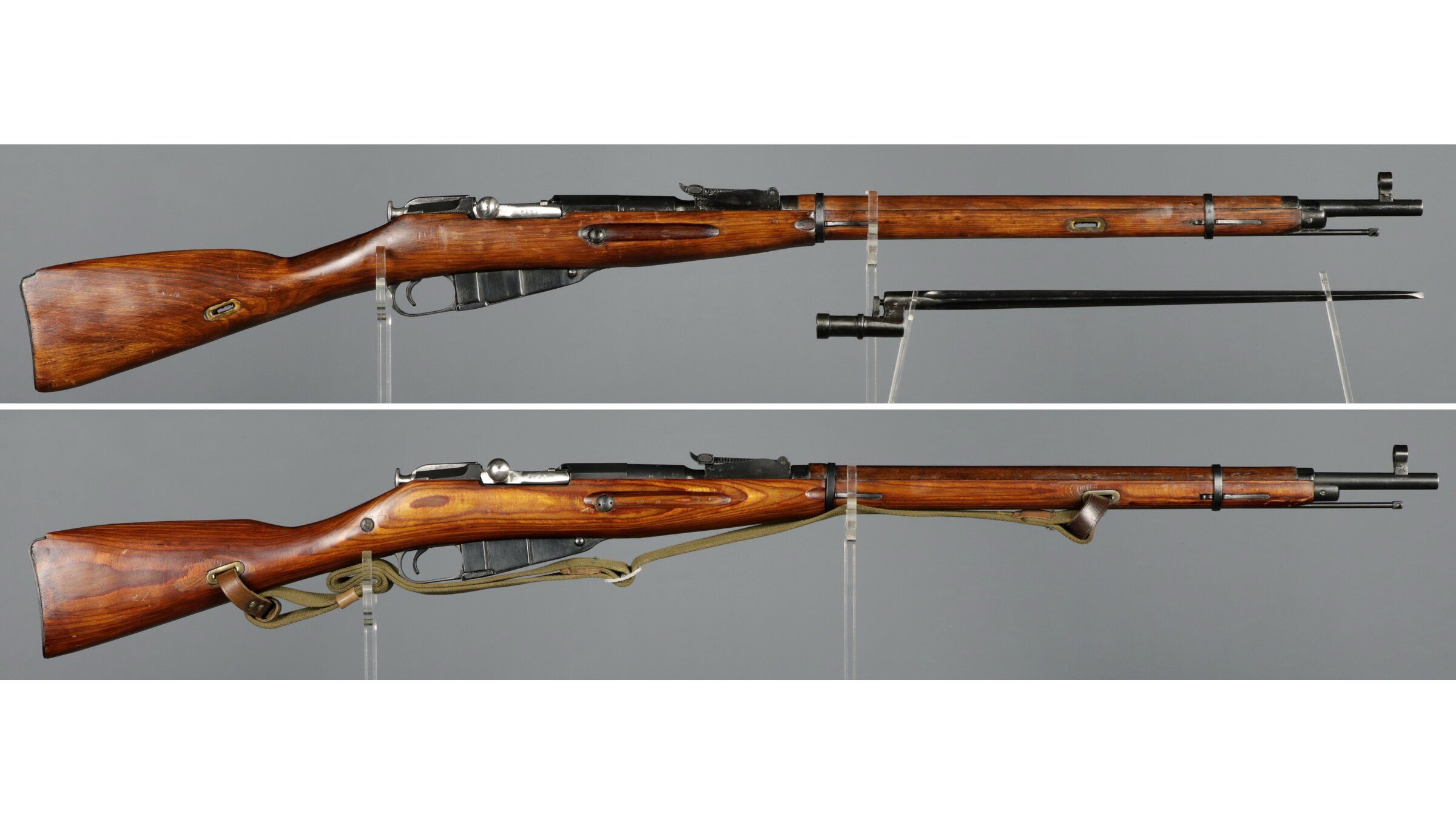 Model 91 Rifle Two Russian Model 91/30 Bolt Action Rifles | Rock Island Auction