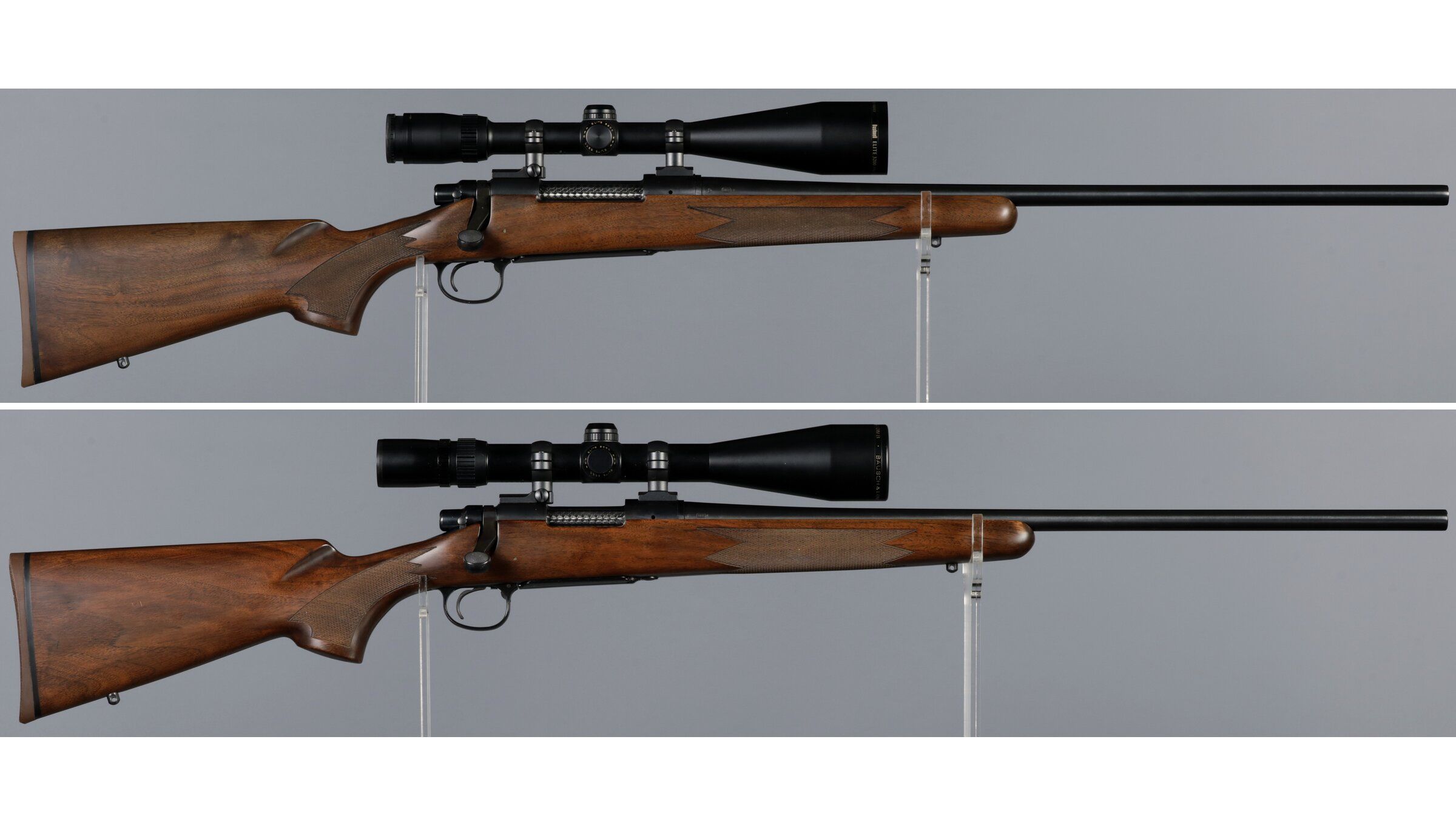 Two Remington Model 700 Classic Bolt Action Rifles with Scopes | Rock ...