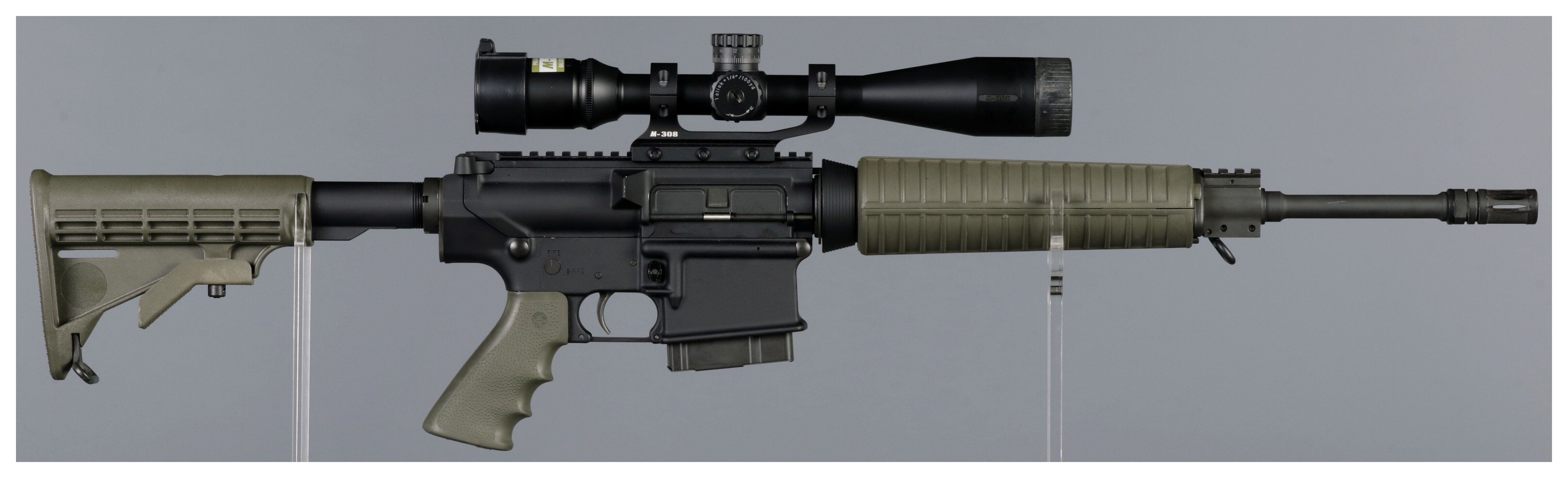 Armalite AR-10 Semi-Automatic Rifle with Scope | Rock Island Auction