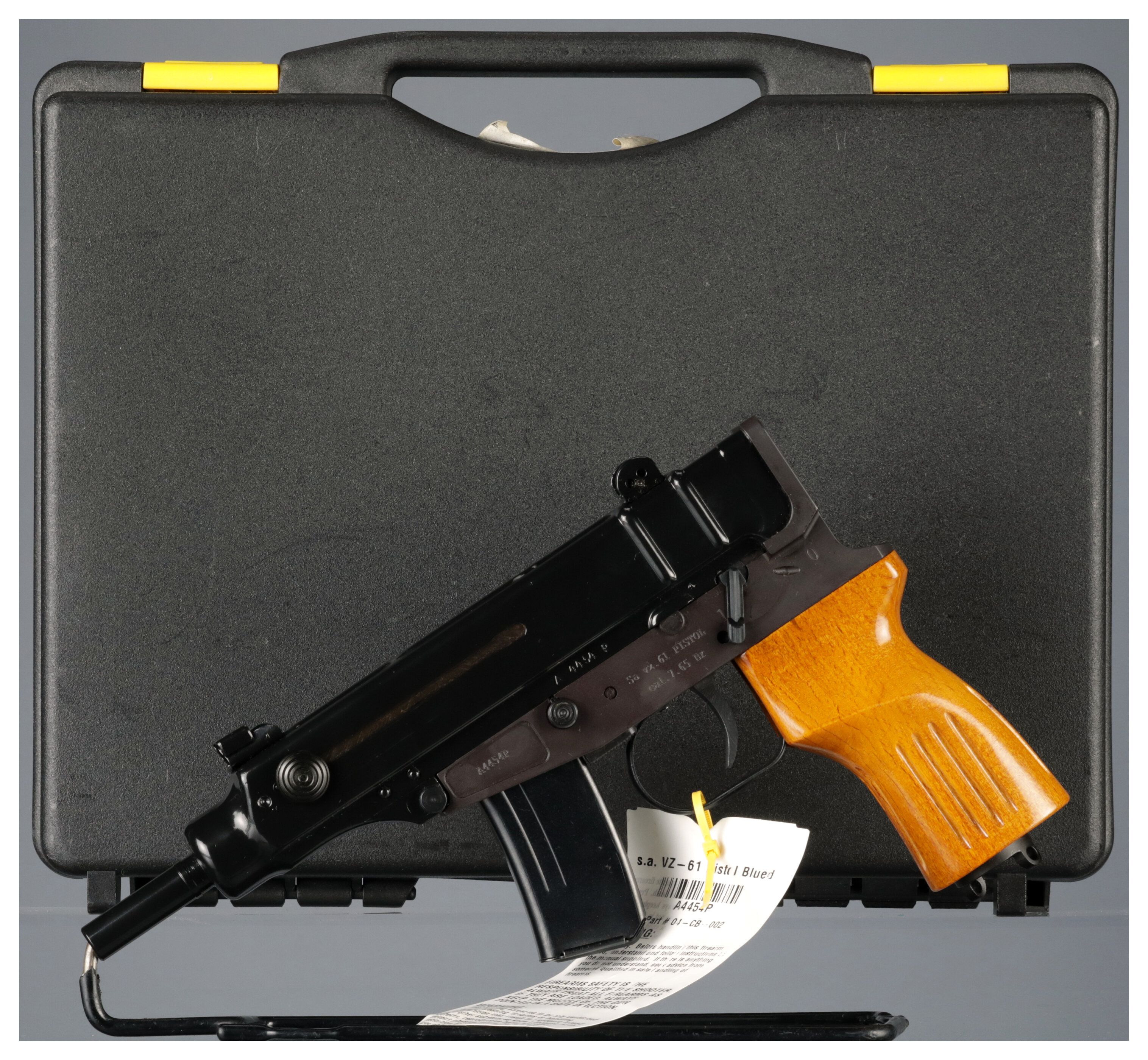 D-Technik VZ 61 Scorpion Semi-Automatic Pistol with Case | Rock