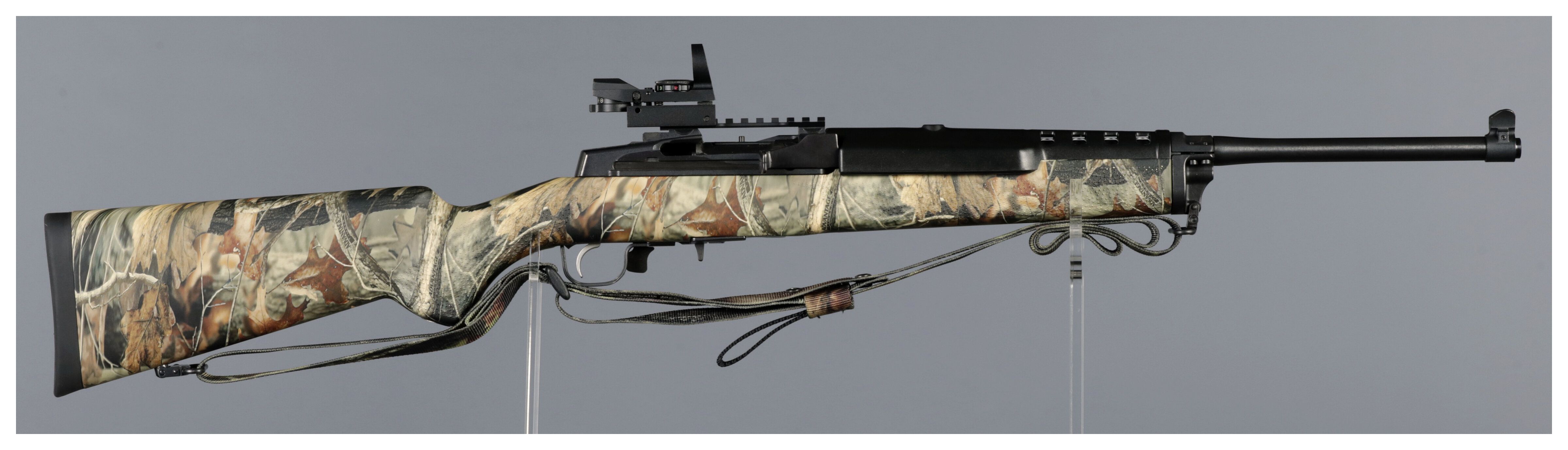 Semi Auto Ranches Ruger Semi-Automatic Ranch Rifle with Reflex Sight | Rock Island Auction