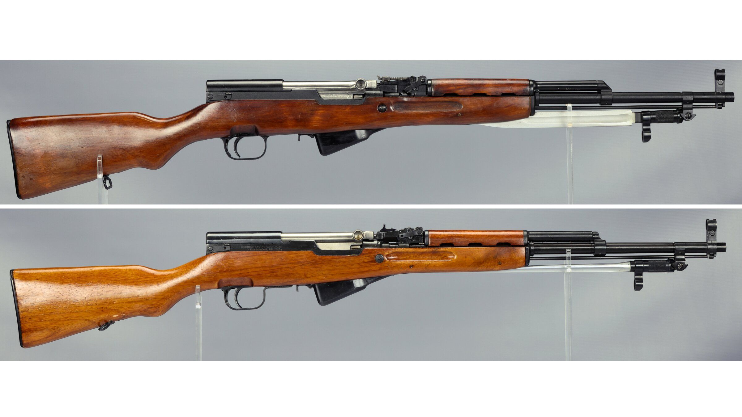 Two SKS Pattern Semi-Automatic Rifles | Rock Island Auction