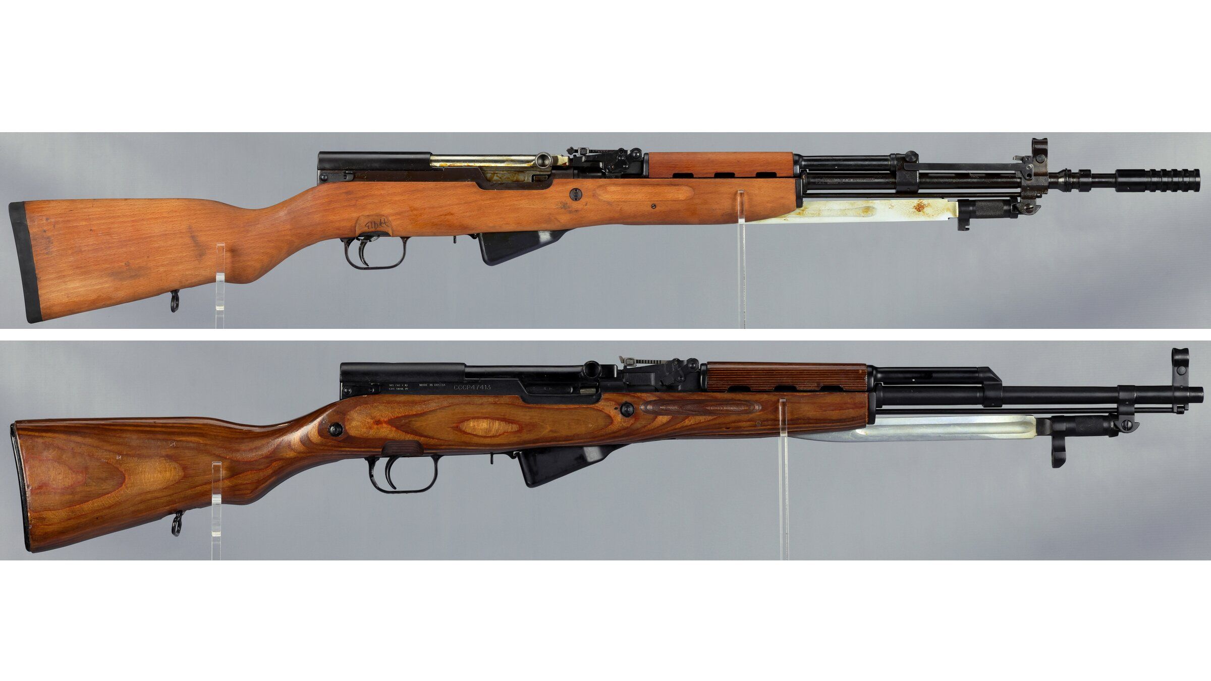 Two SKS Pattern Semi-Automatic Rifles | Rock Island Auction