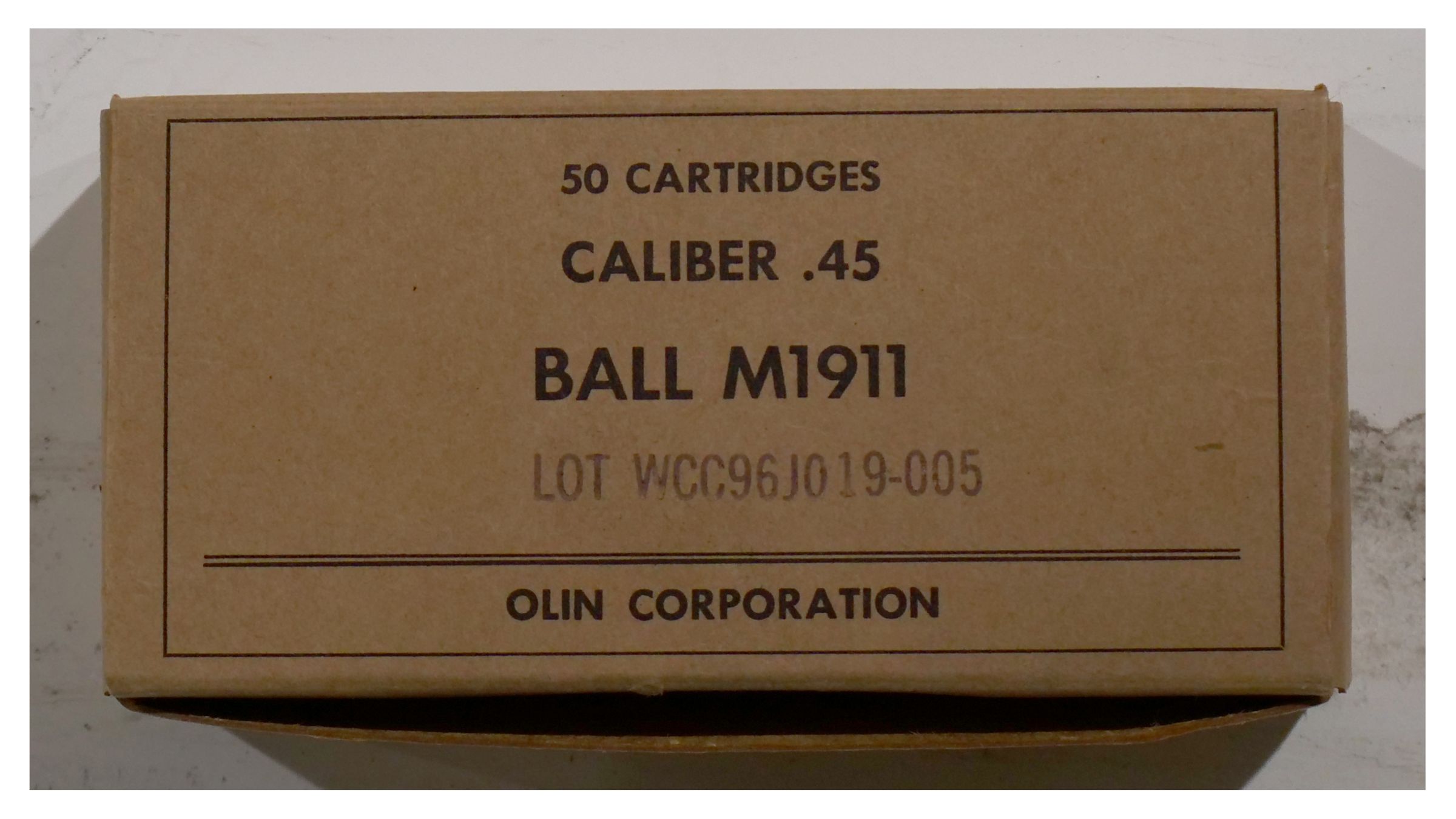 Approximately 1000 Rounds of Olin 45 ACP Match Ammunition | Rock Island ...