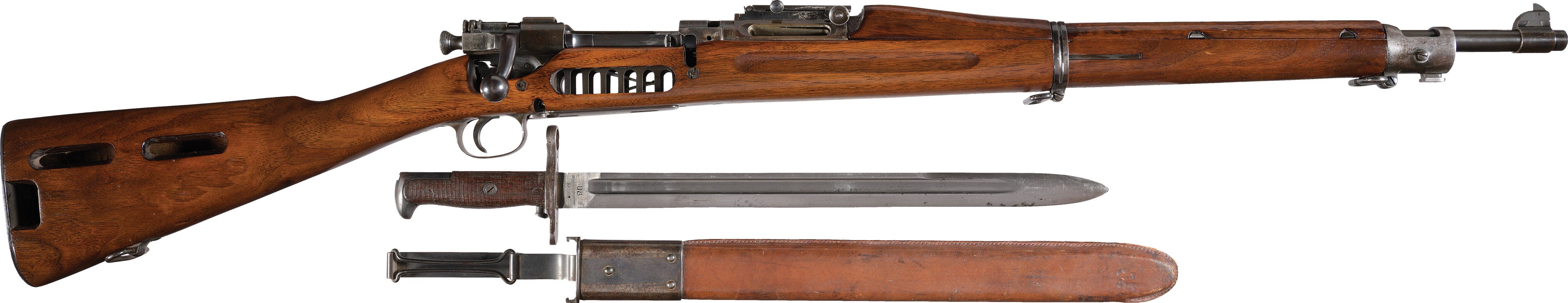 U.S. Springfield Model 1903 Mark I Cutaway Rifle with Bayonet | Rock ...