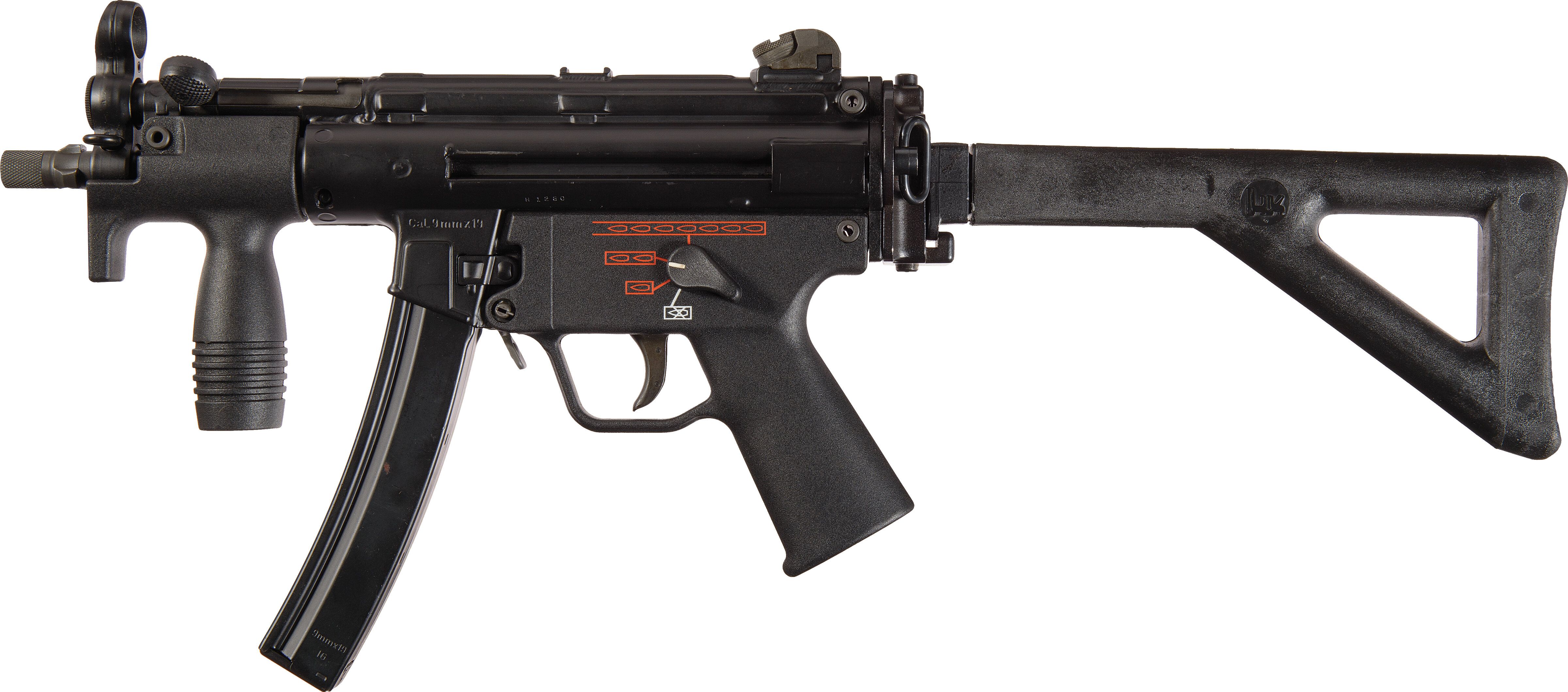 Fleming Auto Sear in a MP5K Style Host Gun, Class III/NFA MG Rock