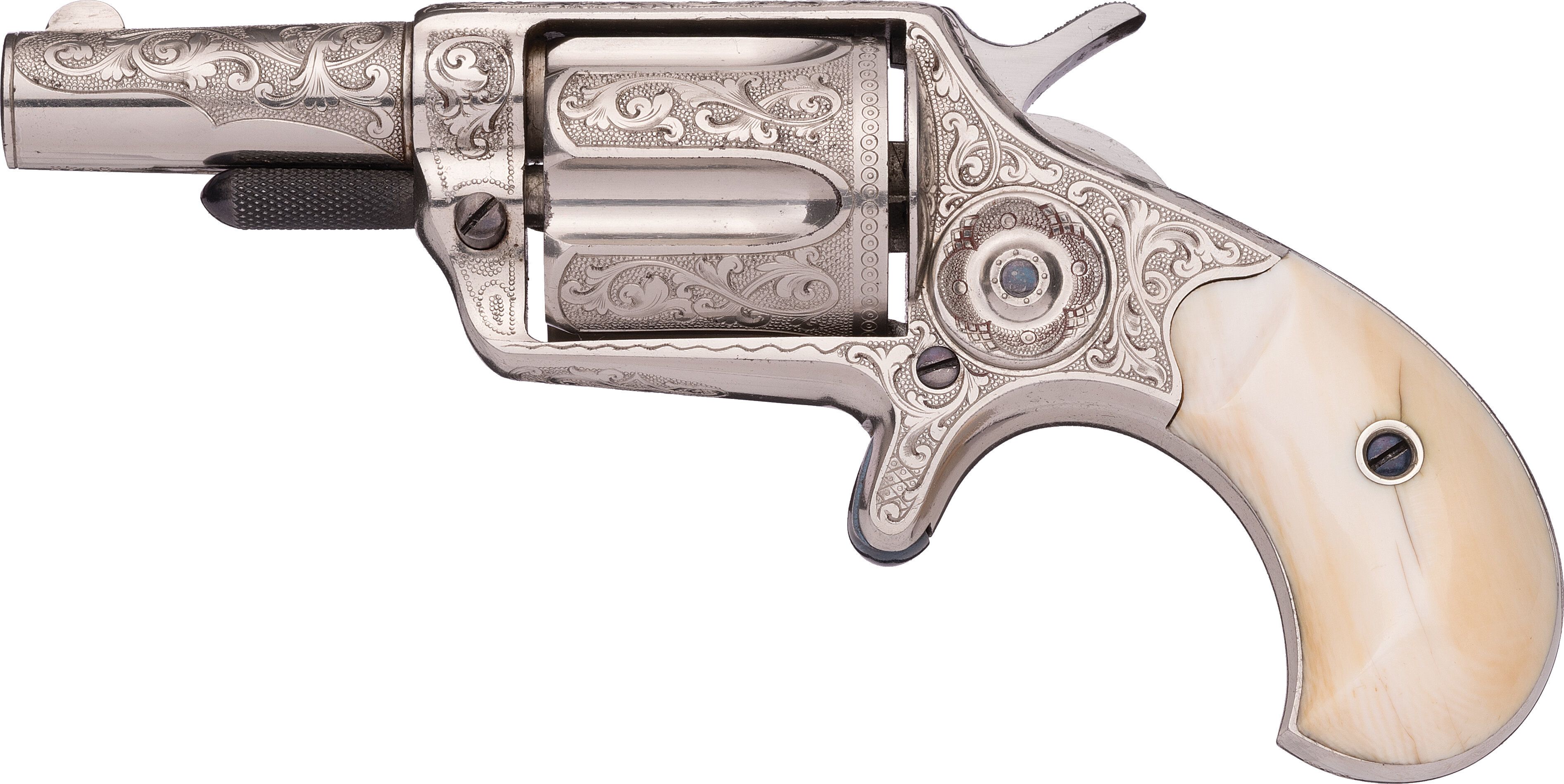 Factory Exhibition Quality Engraved Colt New Line .38