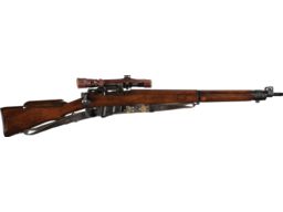 WWII British BSA No. 4 Mk I (T) Enfield Sniper Rifle with Scope